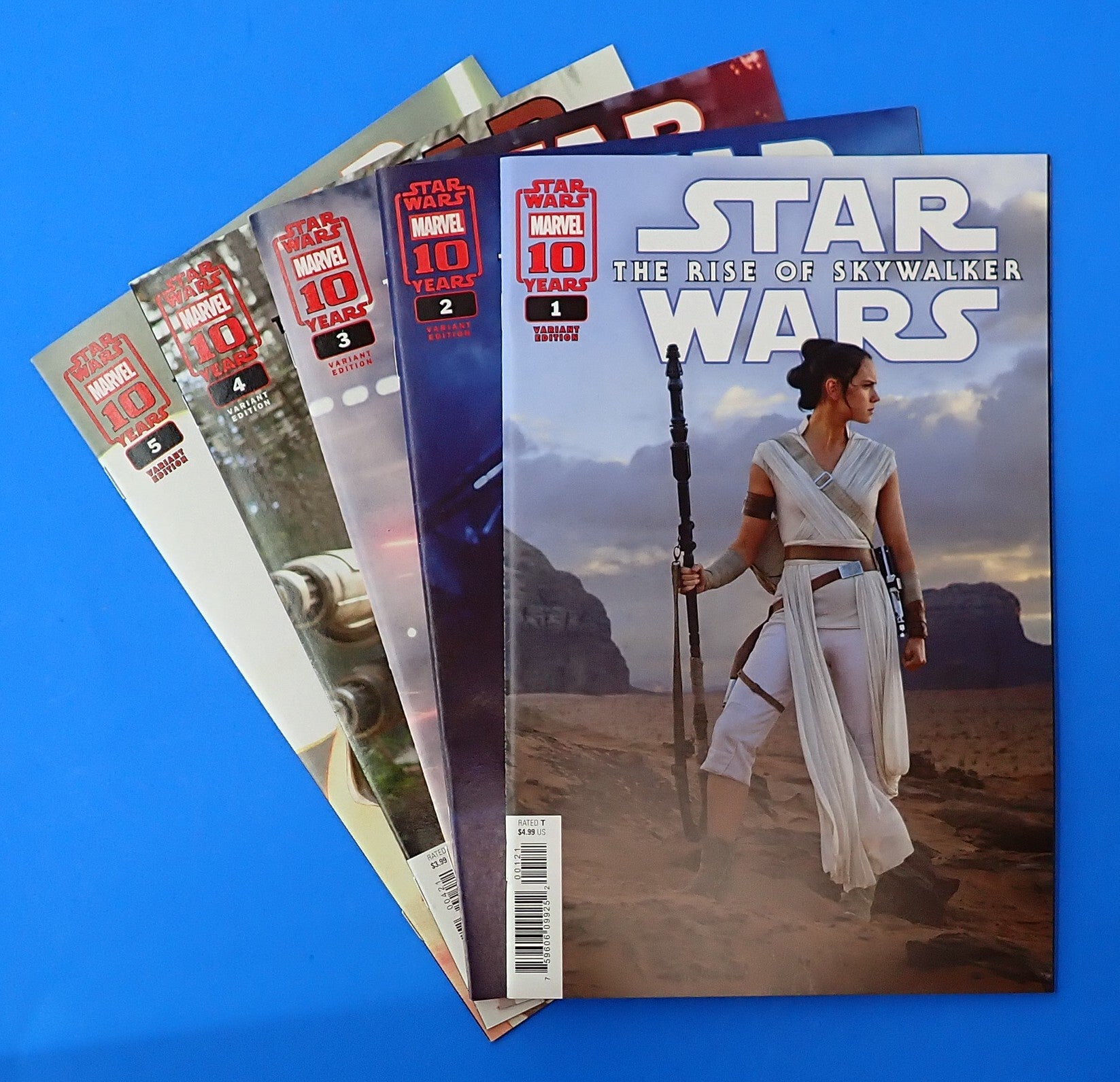Star Wars: The Rise of Skywalker #1-5 Set (2025) - NM- (9.2) - Complete
