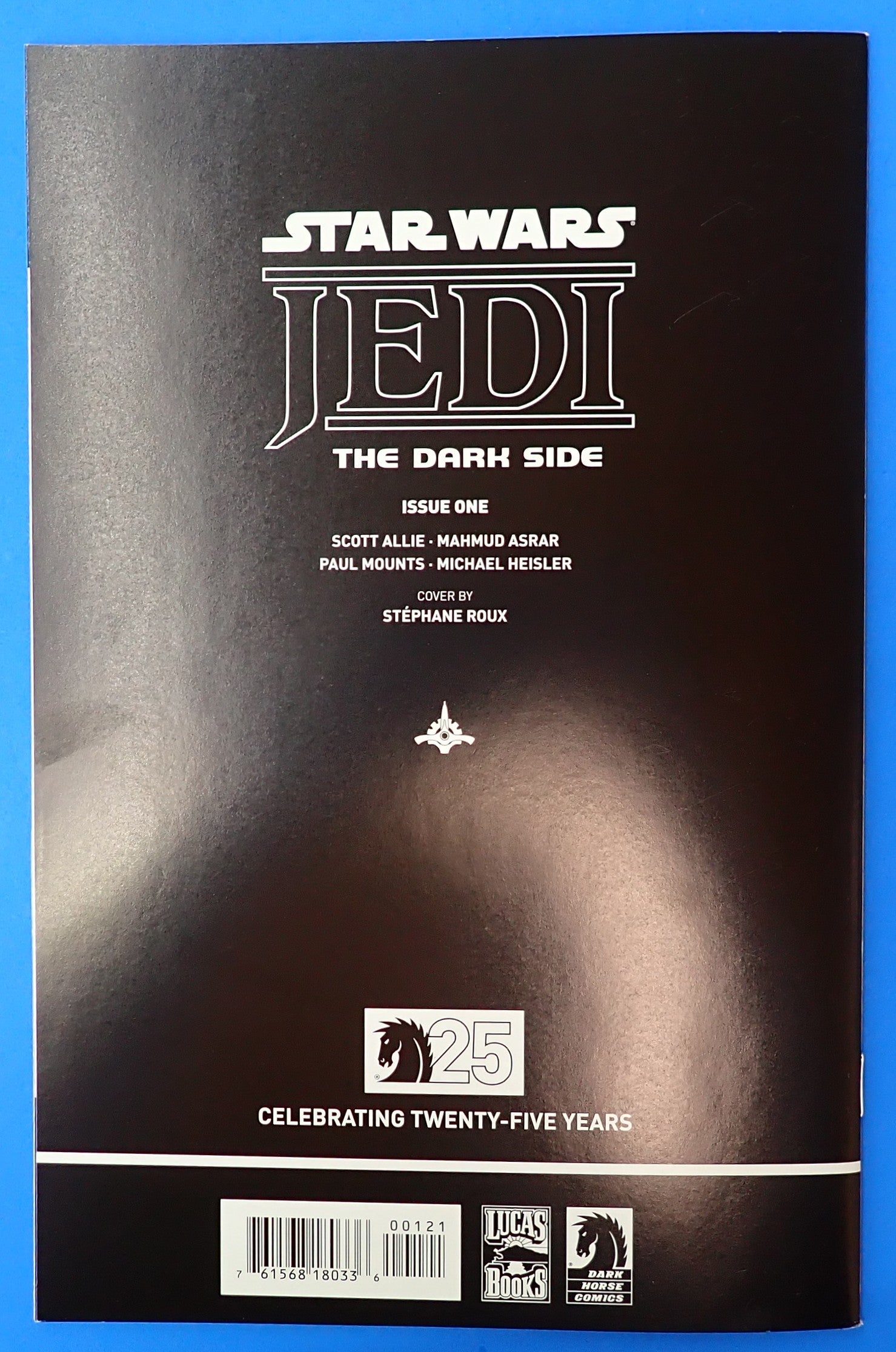 Star Wars: Jedi - Dark Side #1 (2011) - VF/VF+ (8.0-8.5) - 1:10 Variant