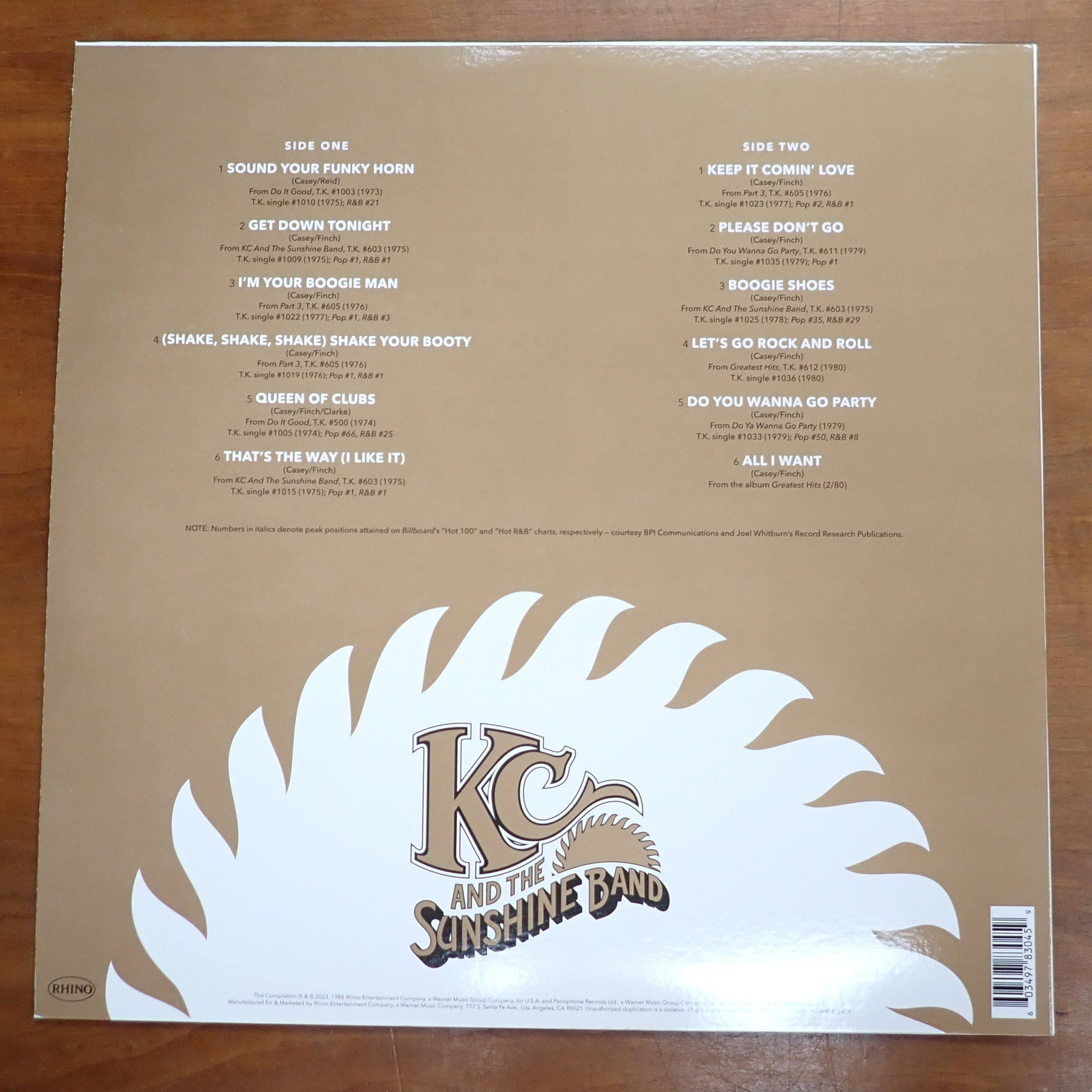 The Best of KC and the Sunshine Band (Yellow Edition) - Vinyl