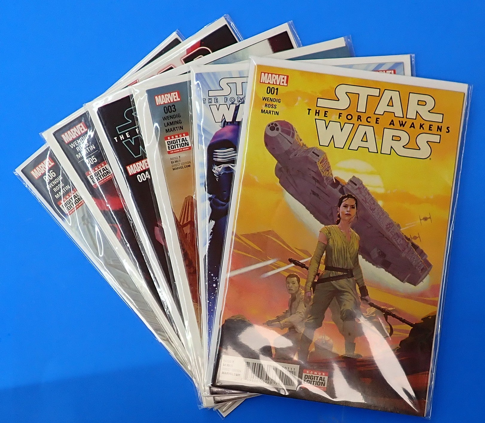 Star Wars: The Force Awakens #1-6 Set (2016) - VF (8.0+) - Complete