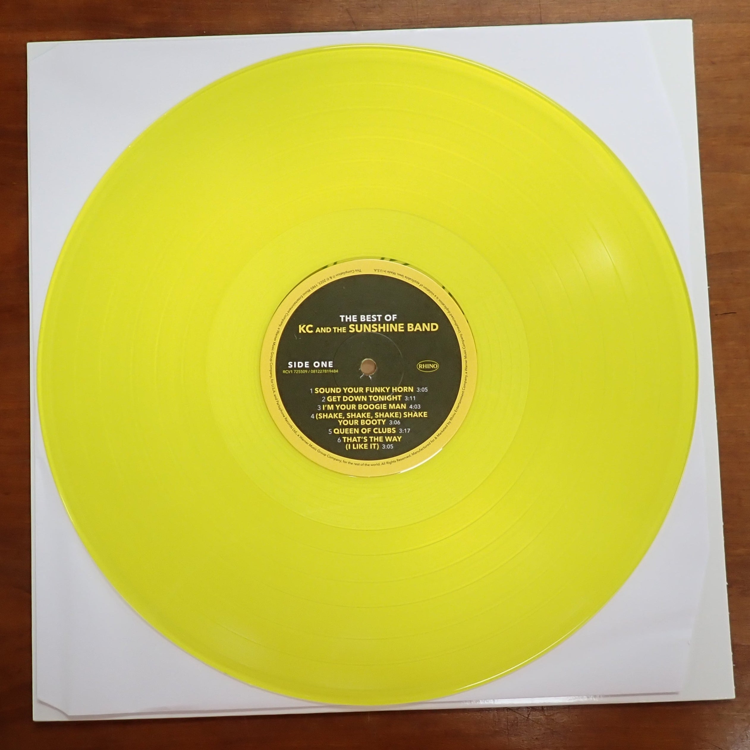 The Best of KC and the Sunshine Band (Yellow Edition) - Vinyl