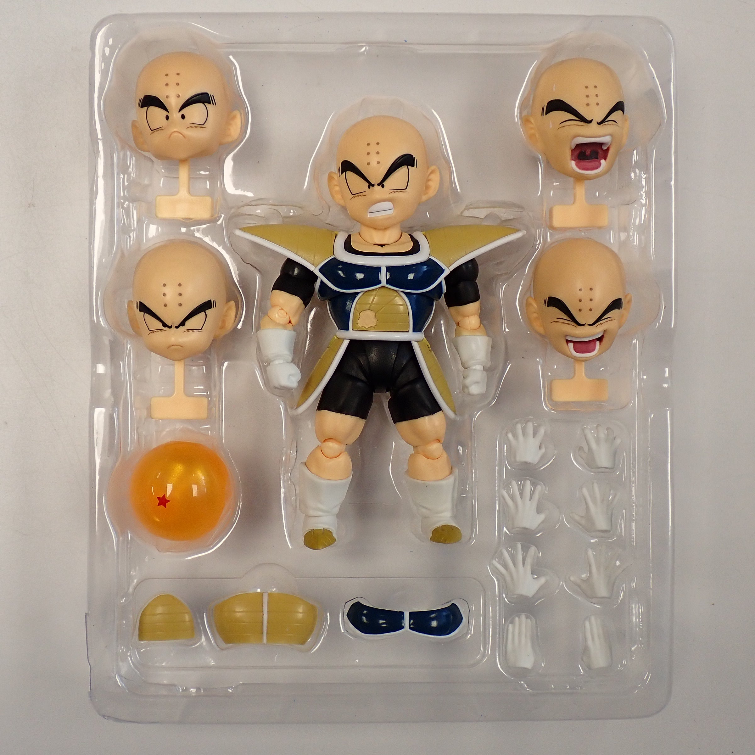 Krillin Battle Clothes, Dragon Ball Z - S.H. Figuarts [Pre-Owned]