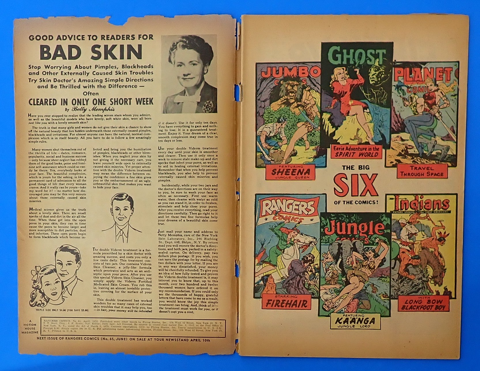 Rangers Comics #64 (1952) - GD (2.0) - Golden Age Western