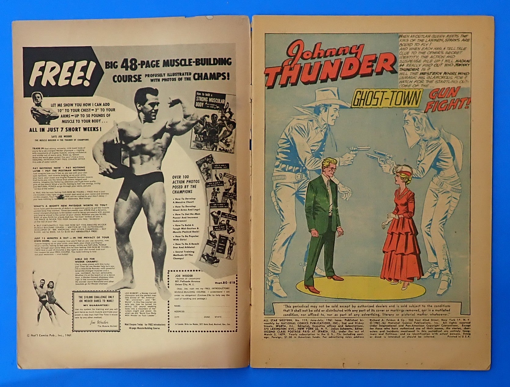 All-Star Western #119 (1961) - VG- (3.5) - Final Issue
