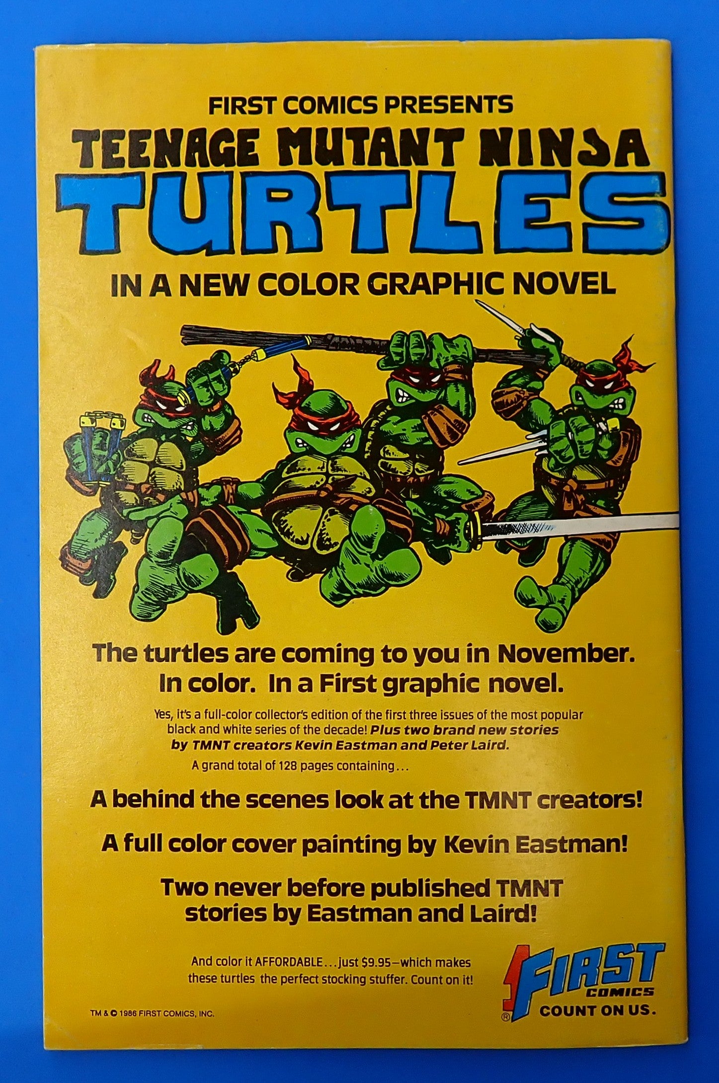 Amazing Heroes #107 (1986) - FN/VF (7.0) - TMNT Feature