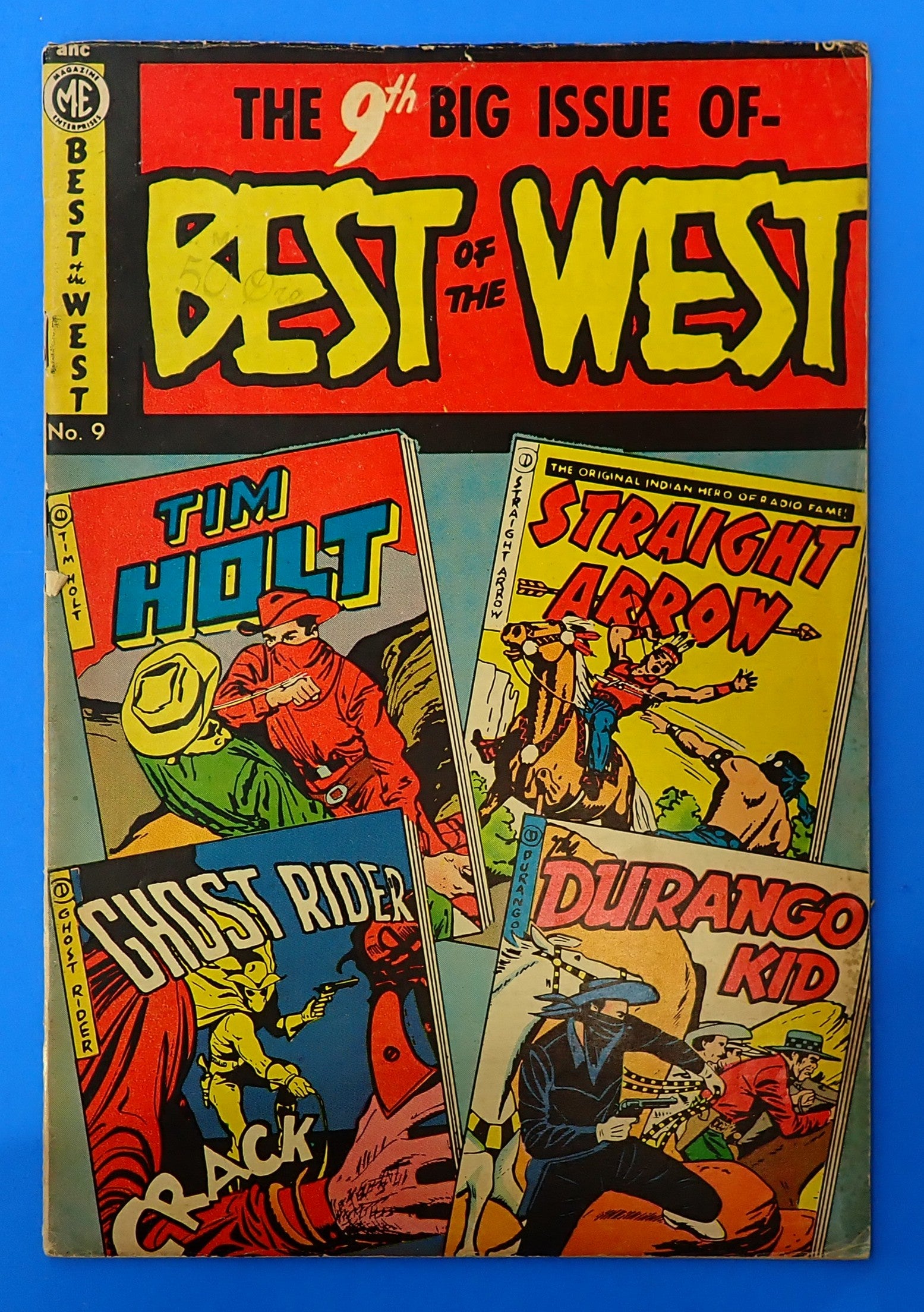 Best of the West #9 (1953) - VG (4.0) - Golden Age Western