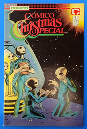 Comico Christmas Special #1 (1988) - VF/NM (9.0) - Dave Stevens Cover