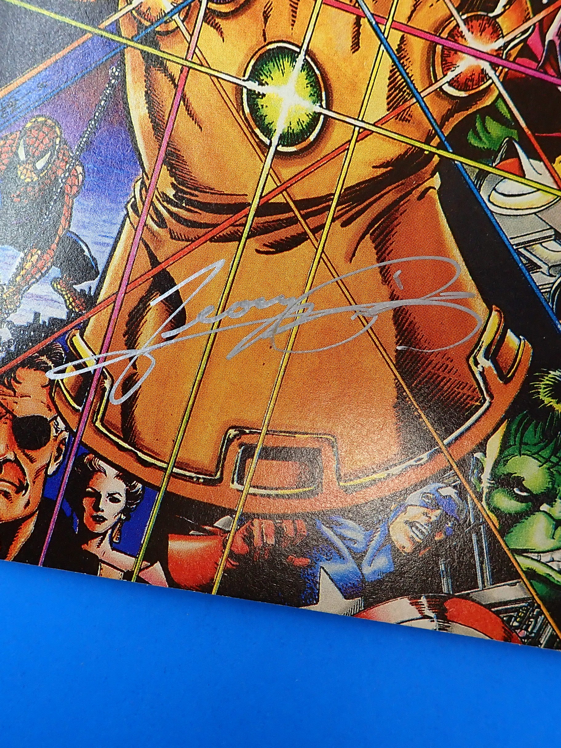 Infinity Gauntlet #1 (1991) - NM- (9.2) - SIGNED George Perez