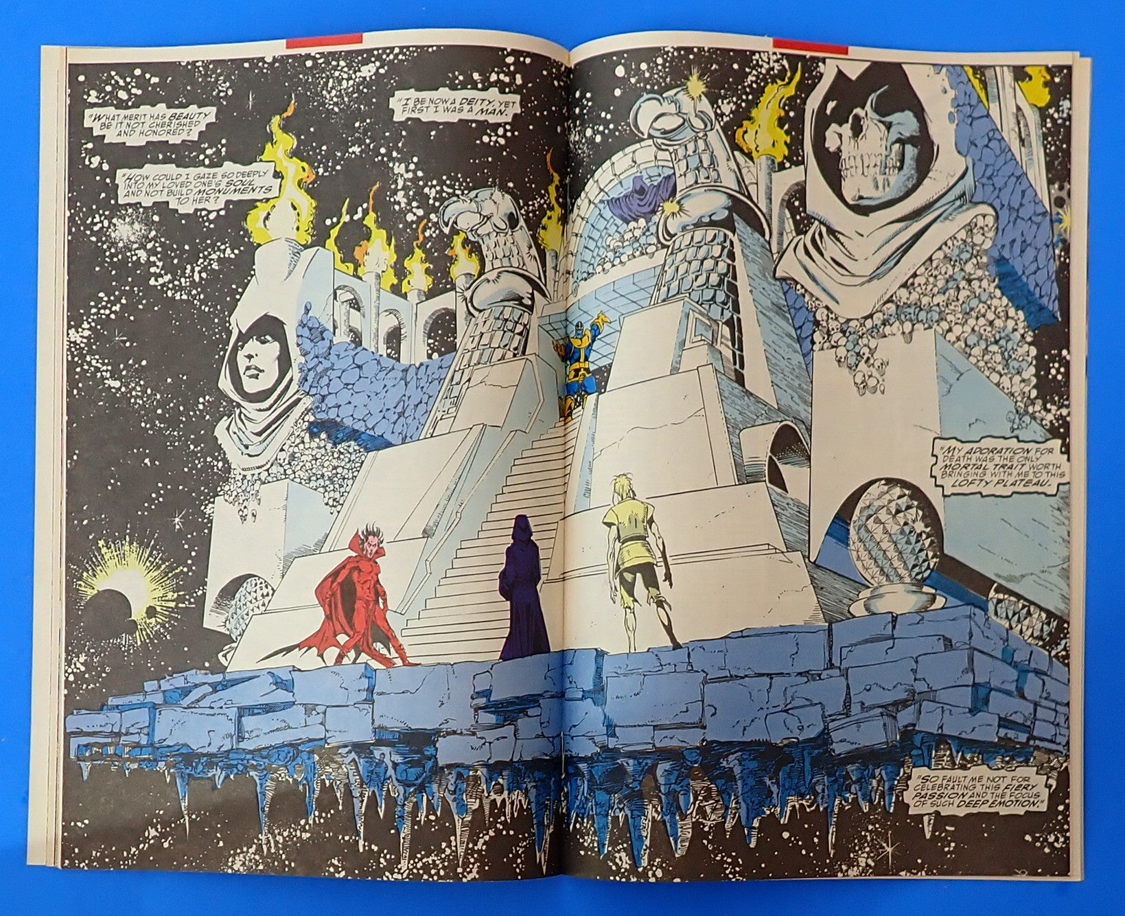 Infinity Gauntlet #1 (1991) - NM- (9.2) - SIGNED George Perez