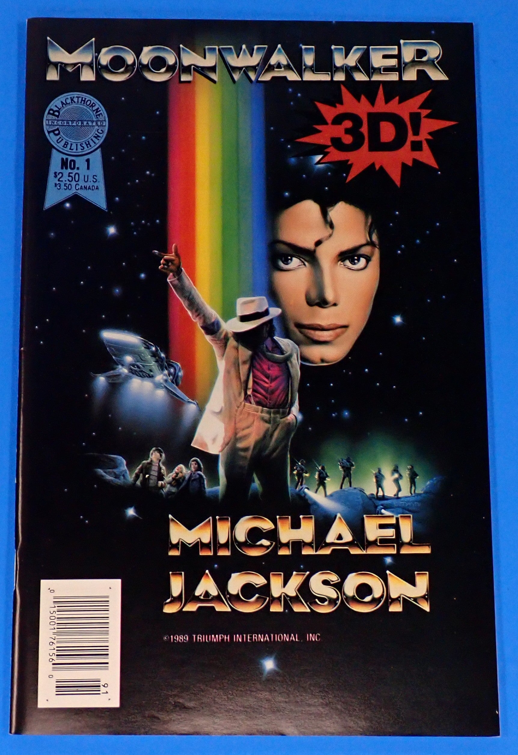 Moonwalker 3D (1989) VF/NM 9.0 - Michael Jackson
