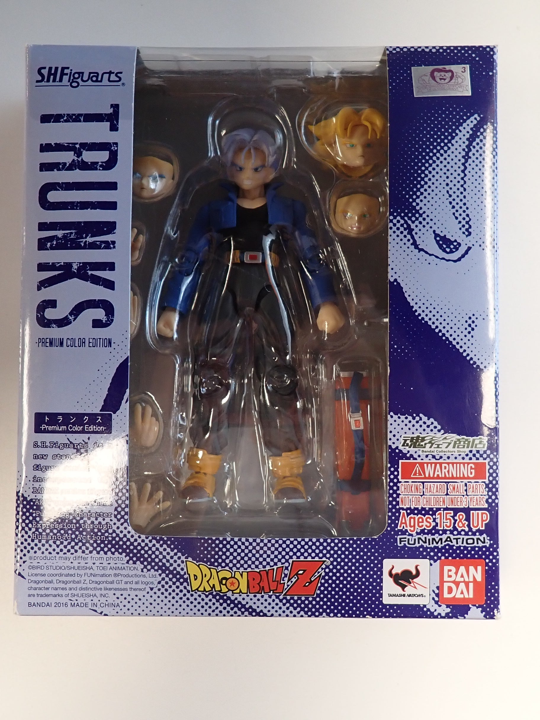 Trunks Premium Color Edition - S.H. Figuarts [Pre-Owned]