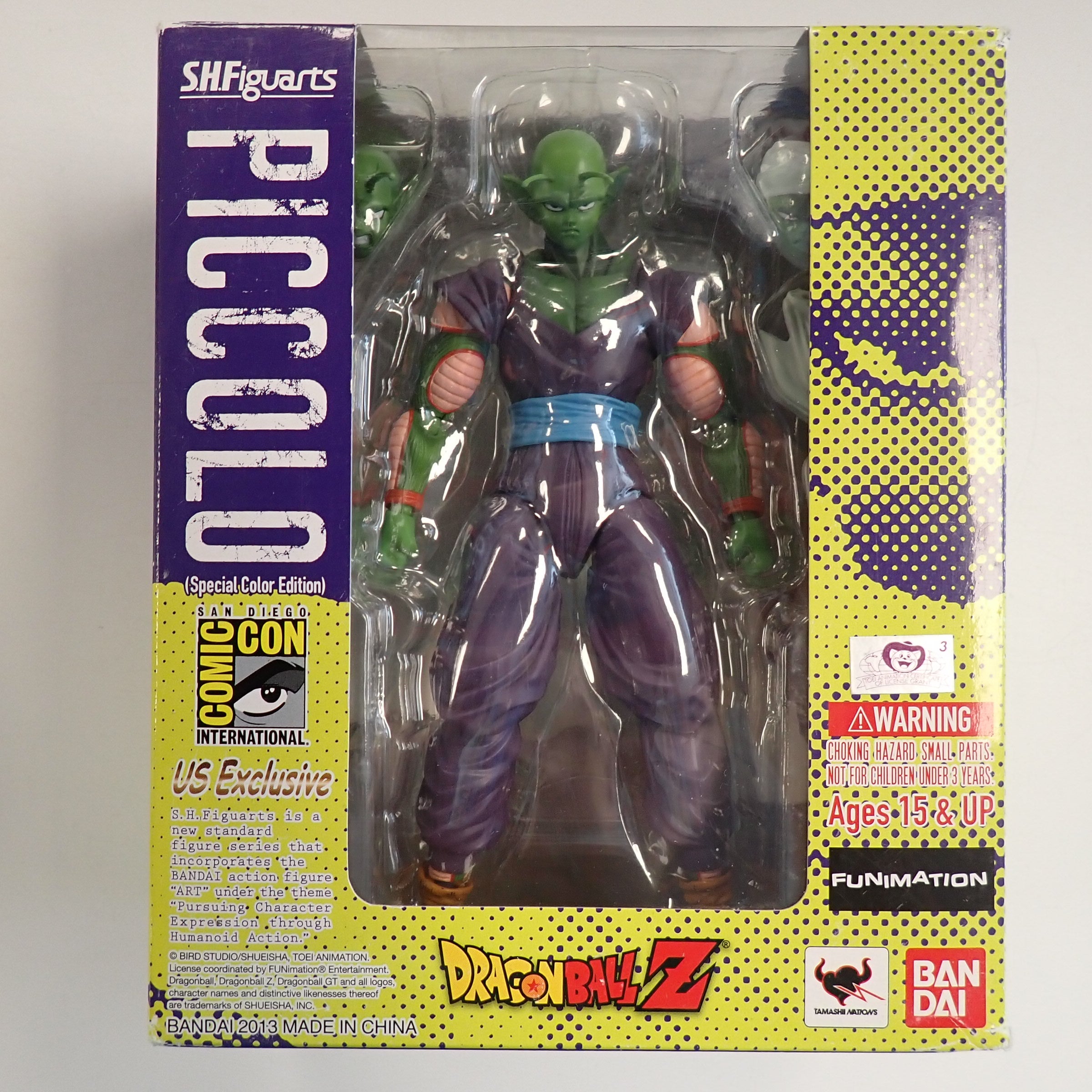 Piccolo [SDCC Special Color Edition], Dragon Ball Z- S.H. Figuarts [Pre-Owned]