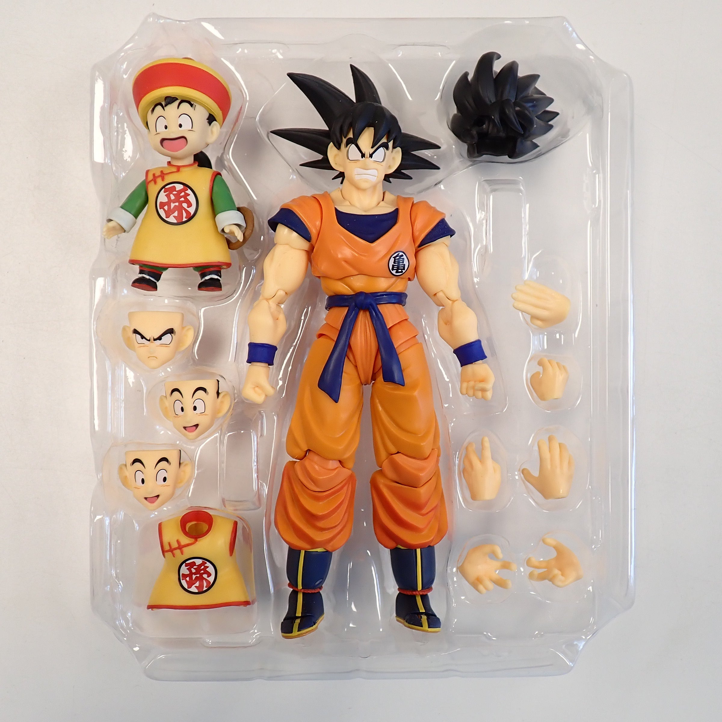 Son Goku & Son Gohan Kid & Kintoun [Exclusive Edition], Dragon Ball Z - S.H. Figuarts [Pre-Owned]