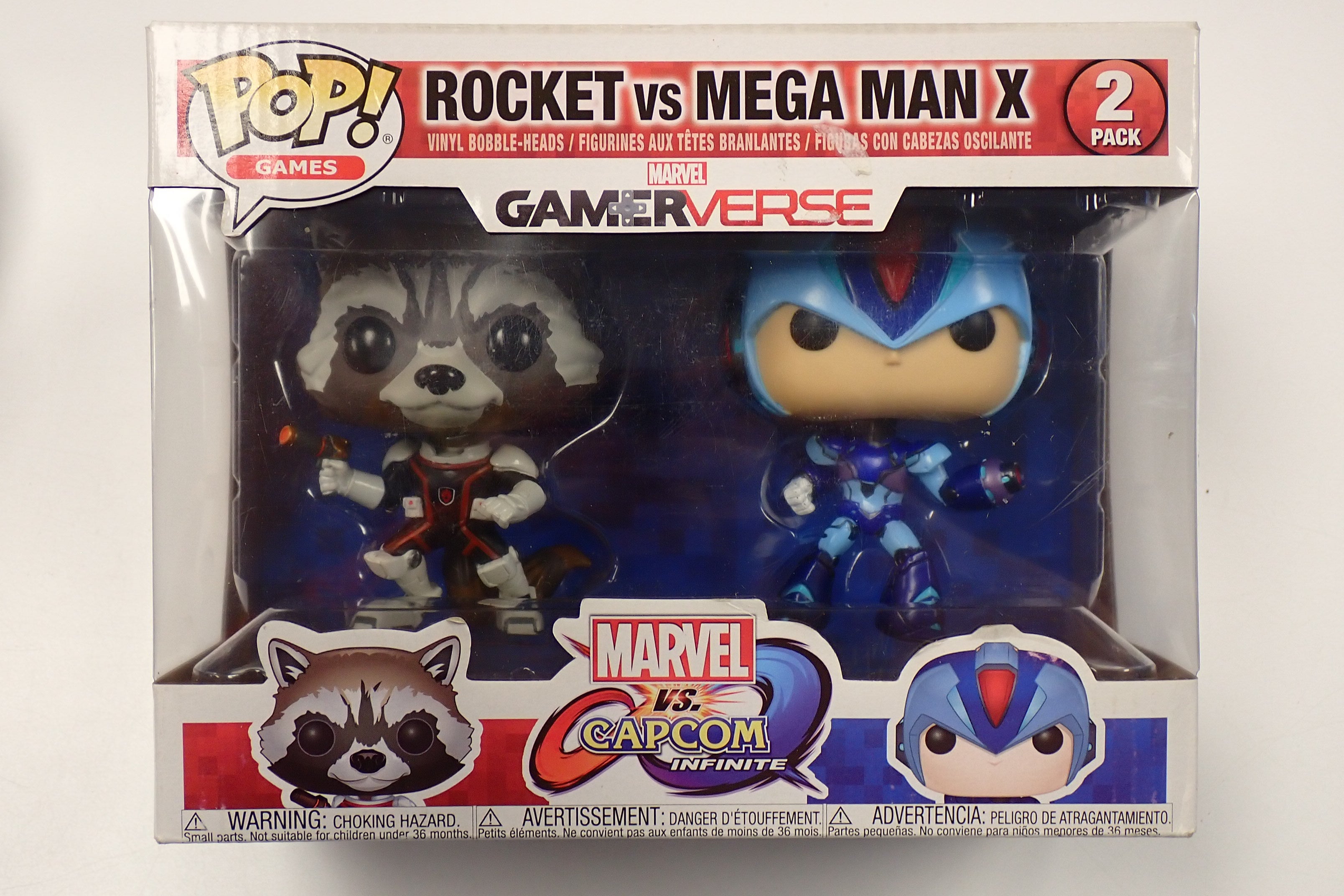 Rocket vs Mega man X  - POP! 2 pack