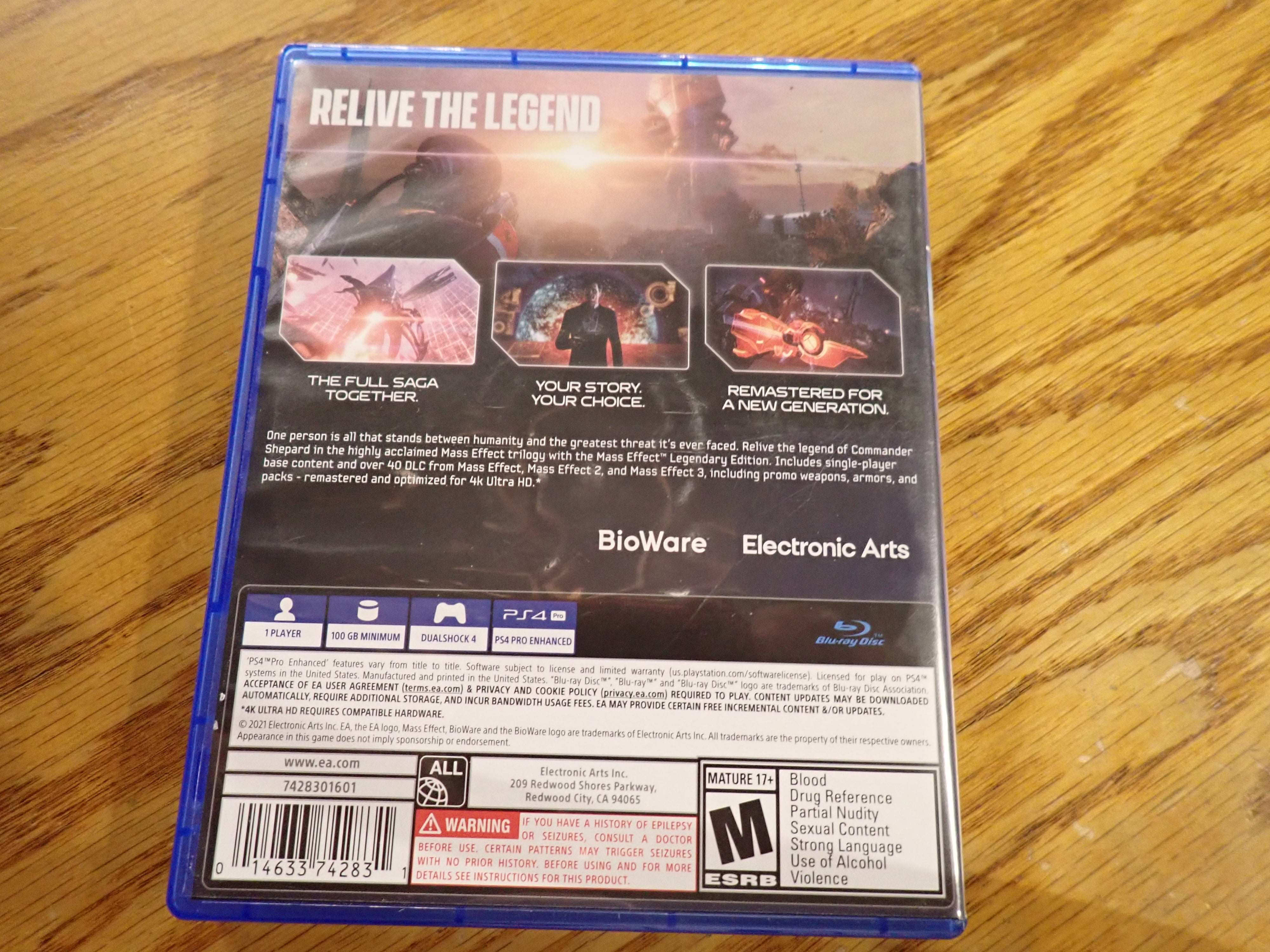 Mass Effect Legendary Edition - PS4