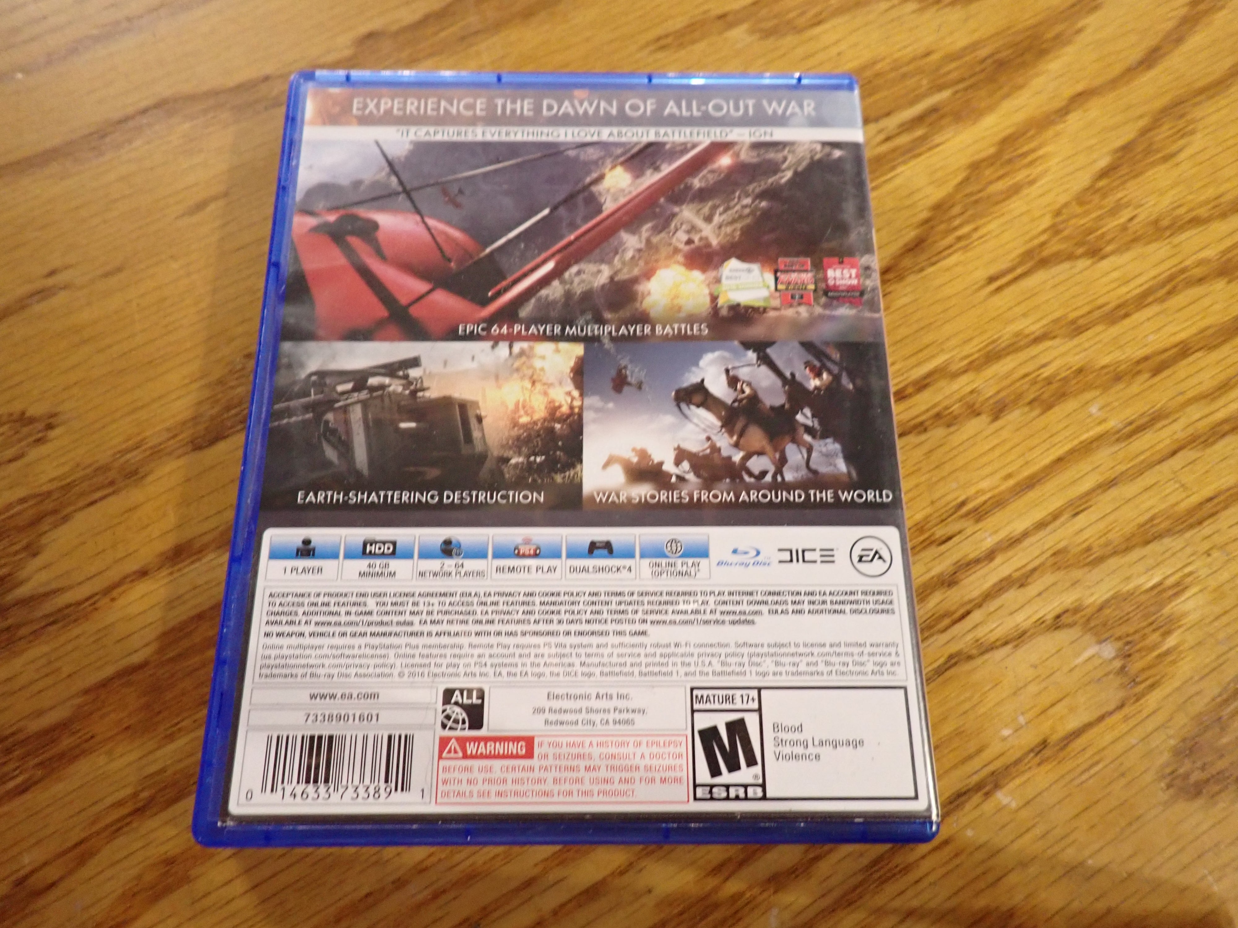 Battlefield 1 - PS4 – Infinity Flux