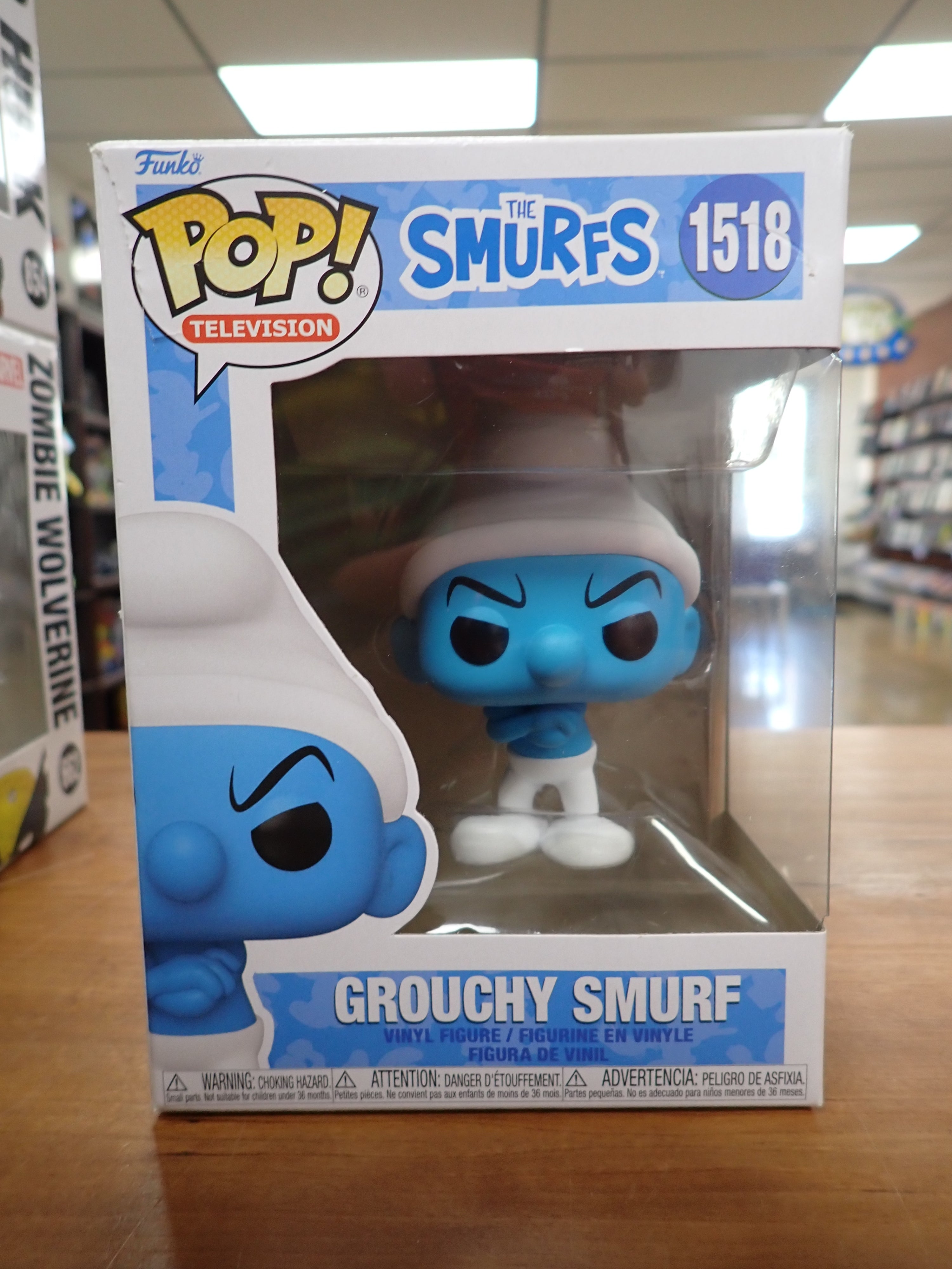Grouchy Smurf- POP! #1518