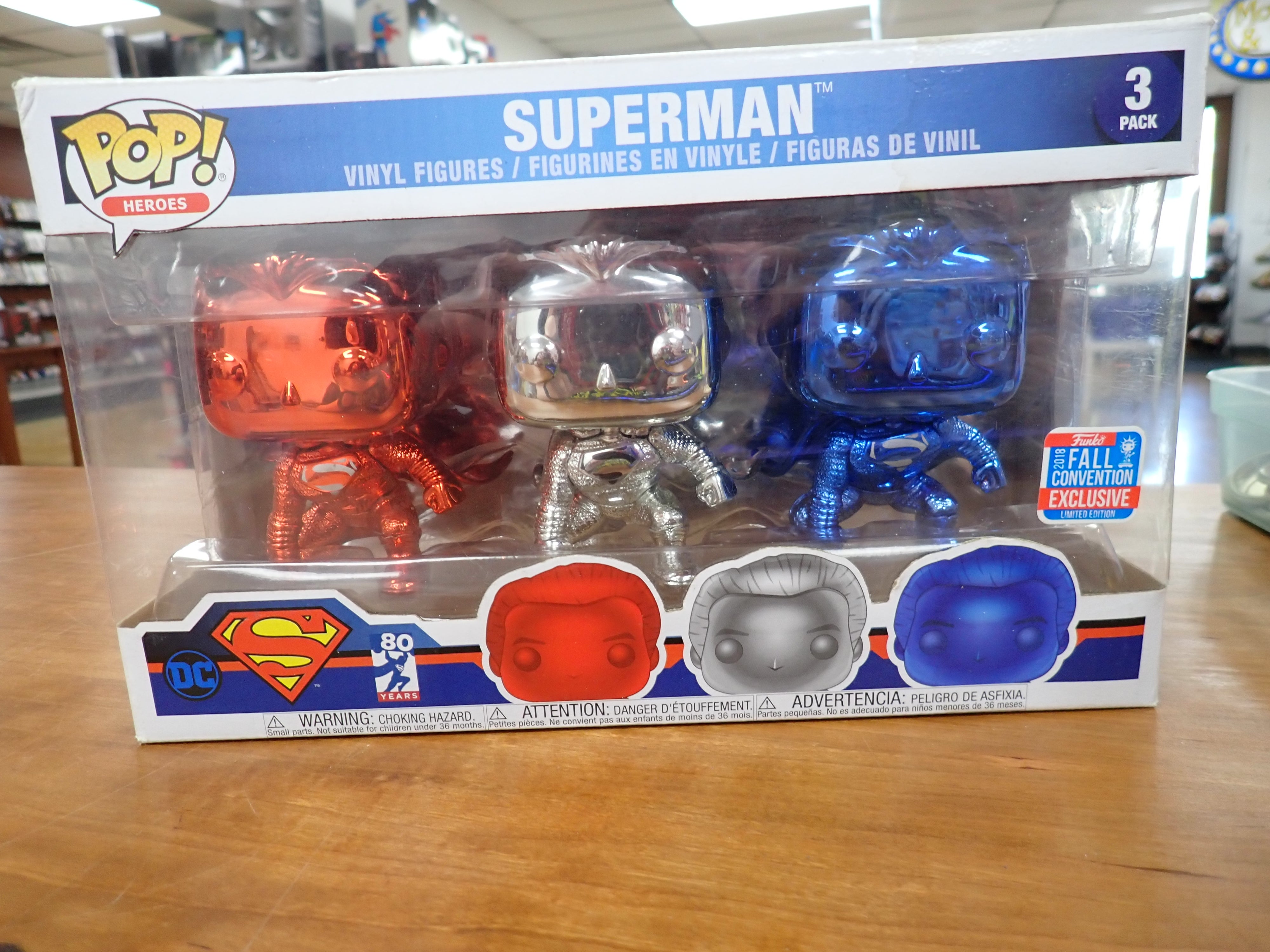 Superman- POP! #3 pack
