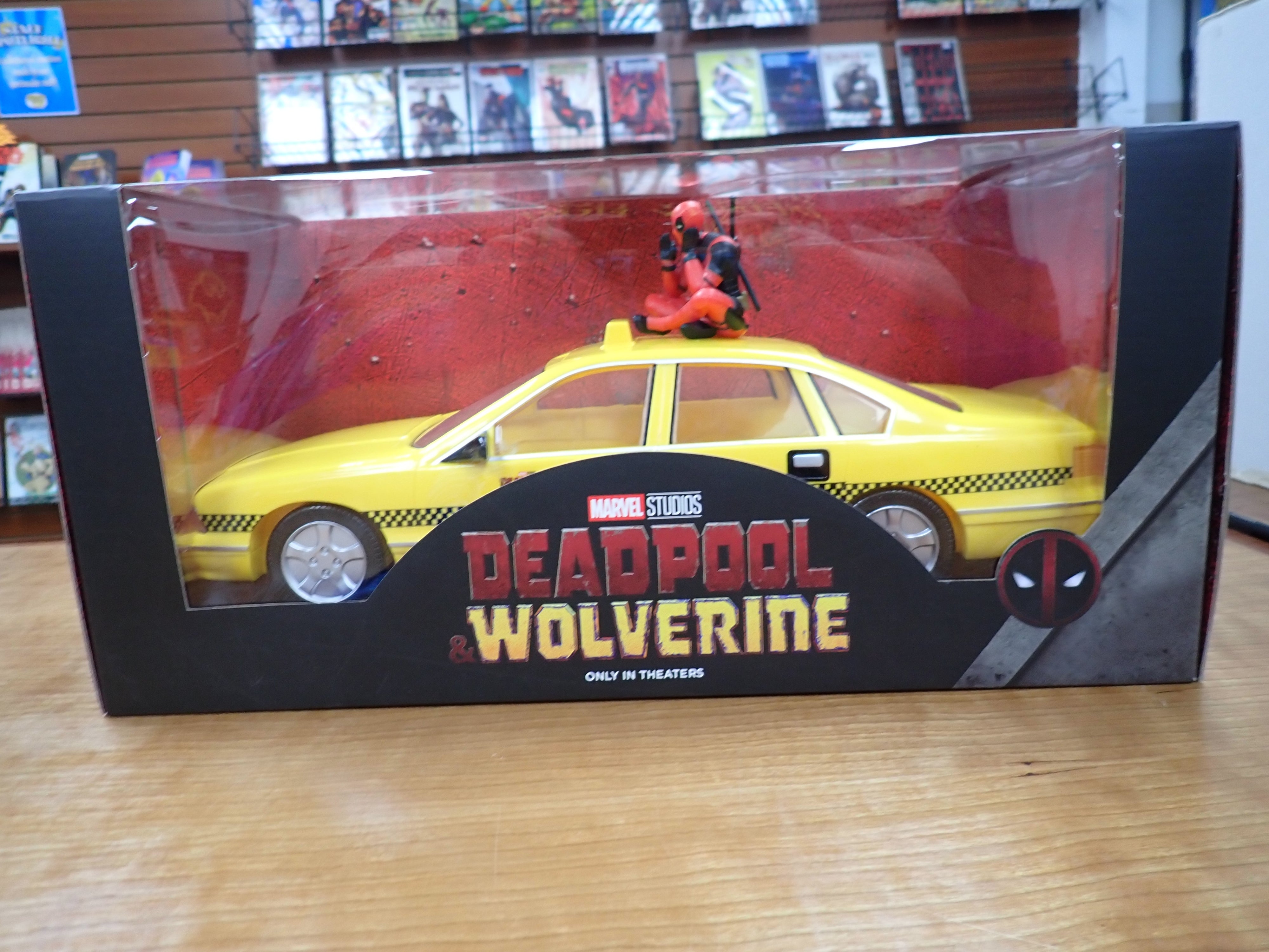 Deadpool & Wolverine Popcorn Bucket Car