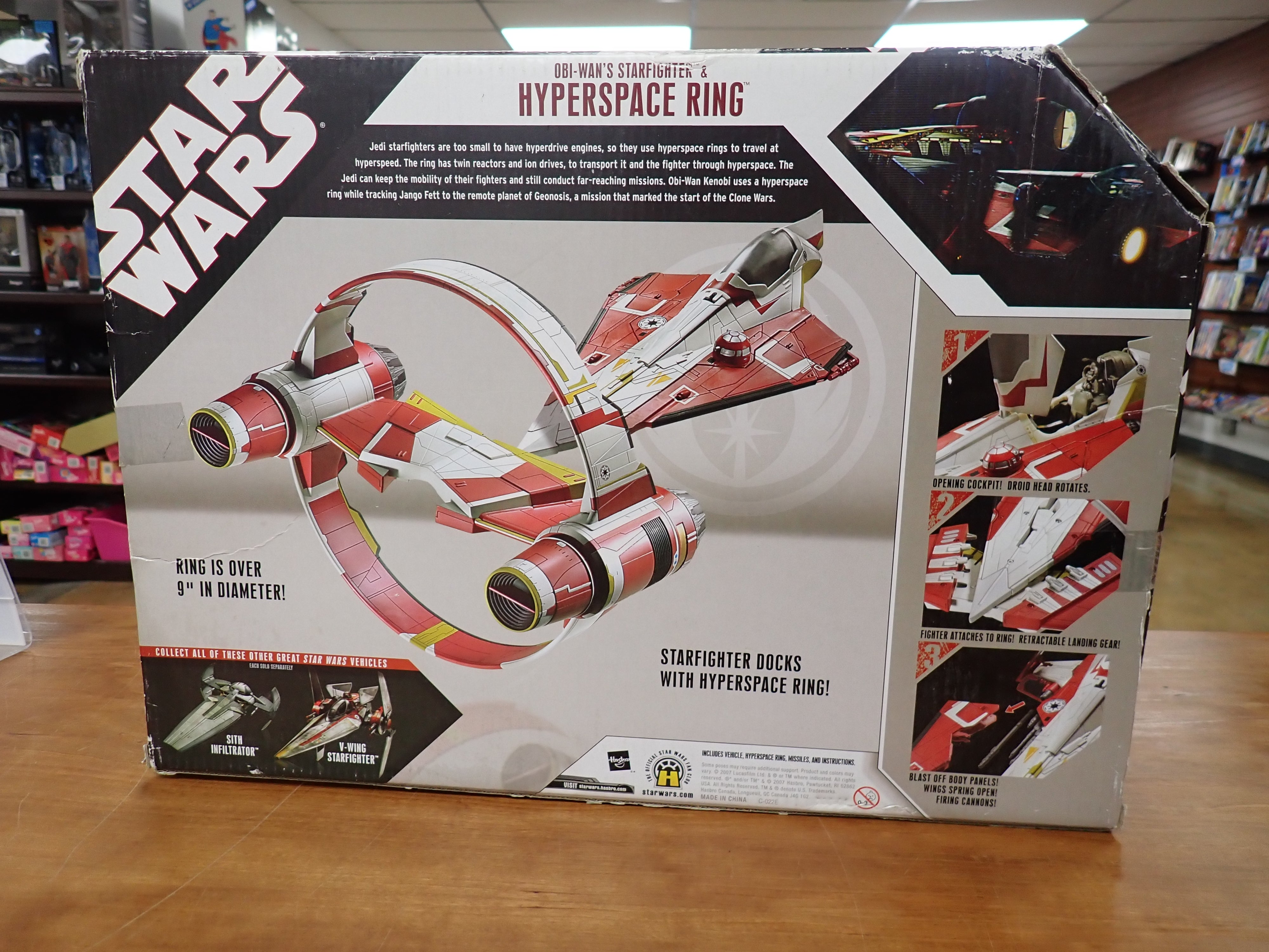 Obi Wan's Starfigter Hyperspace Ring