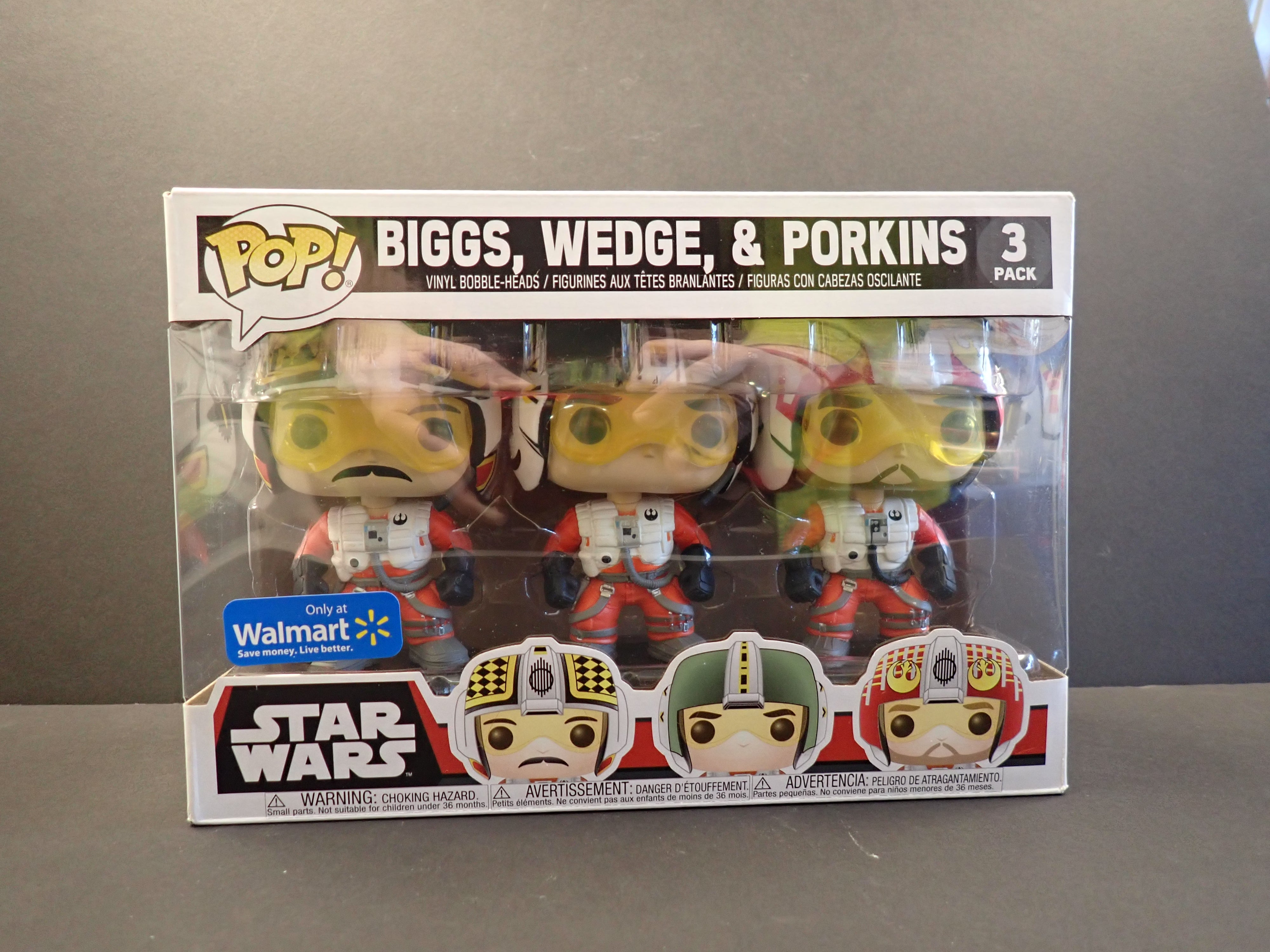 Biggs, Wedge, & Porkins 3 Pack - POP!