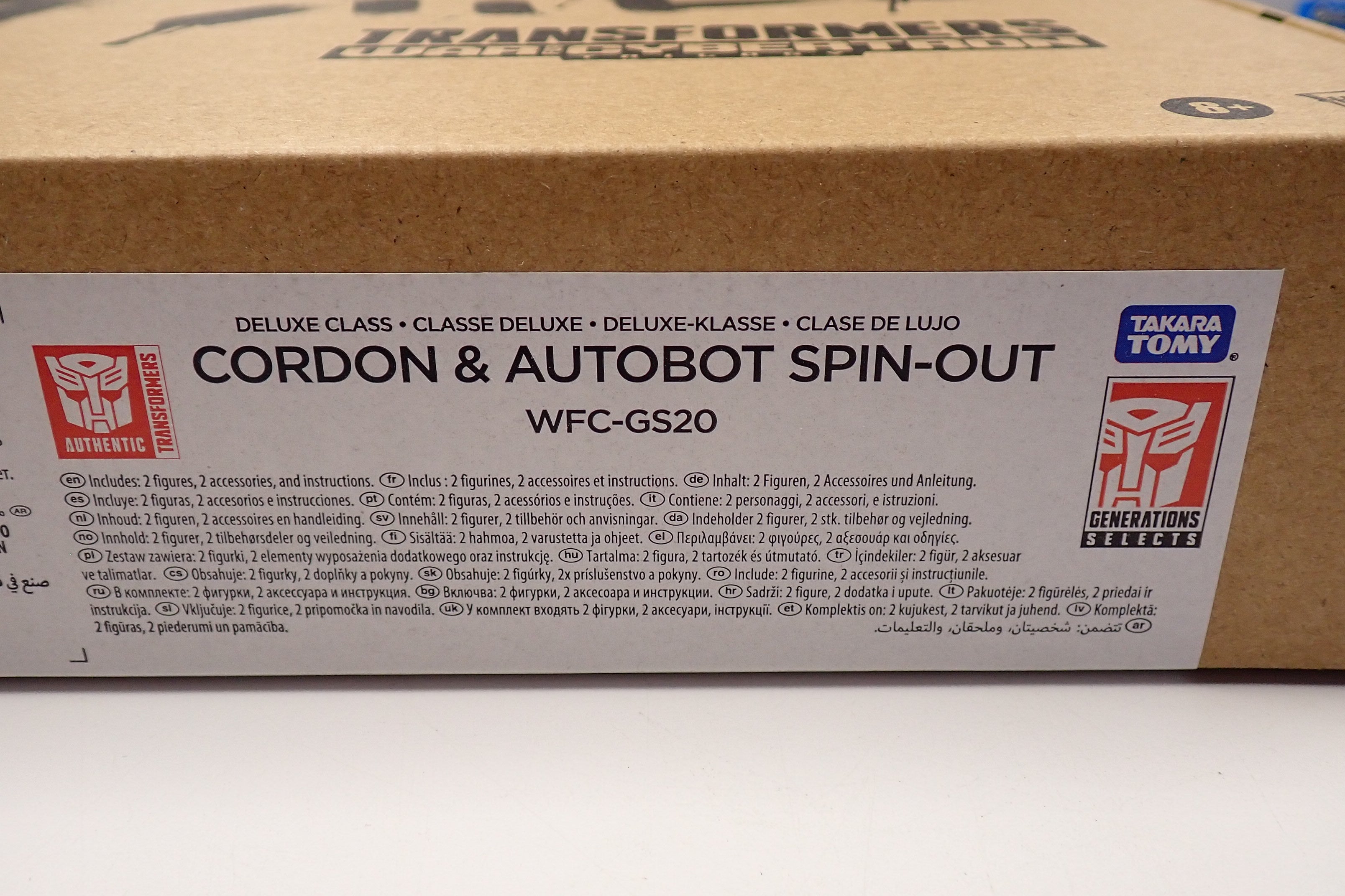 Cordon & Autobot Spinout (WFC-GS20) - War for Cybertron [Pre-Owned]