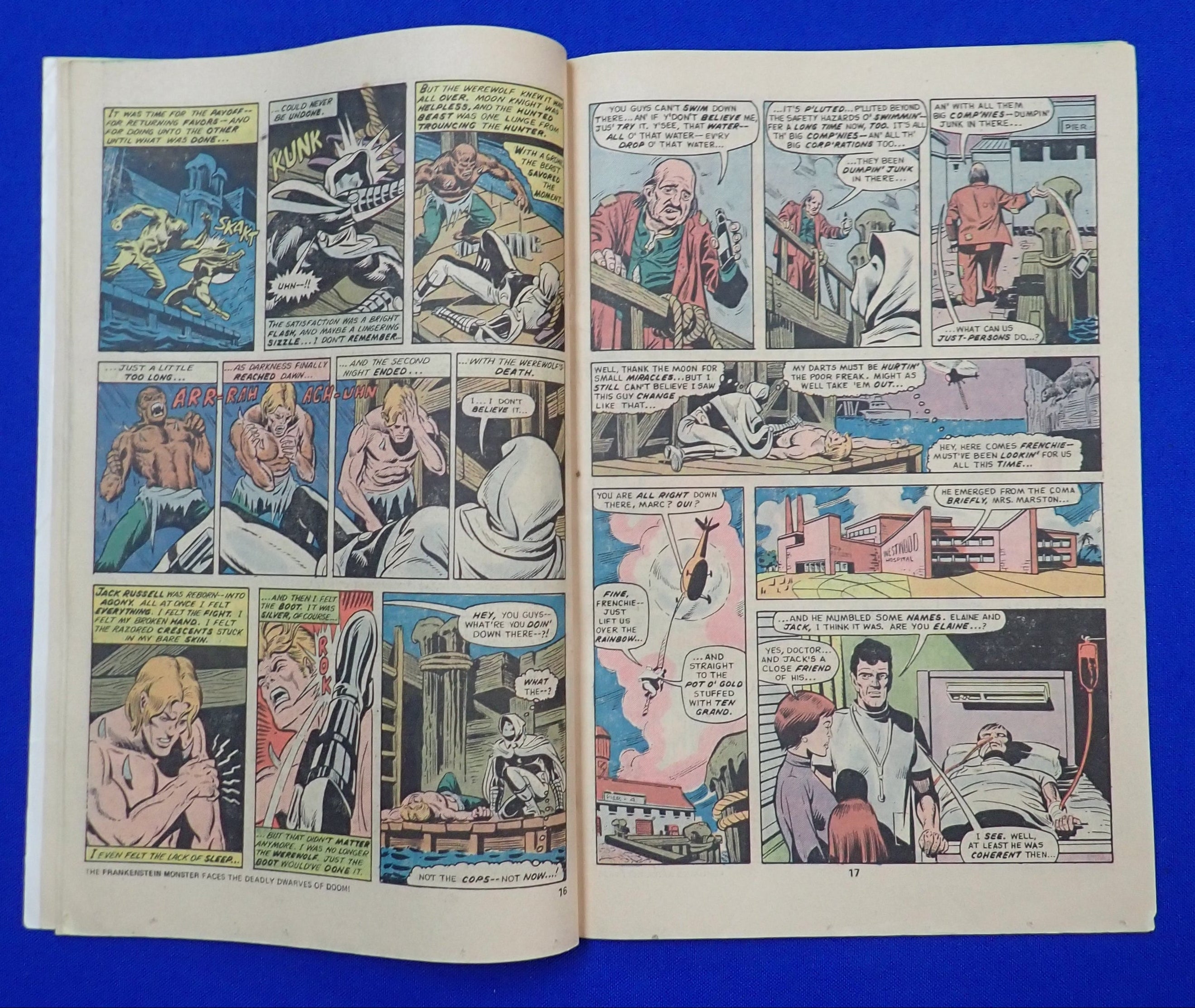 Werewolf by Night #33 (1975) - FN- (5.5) - 2nd Moon Knight
