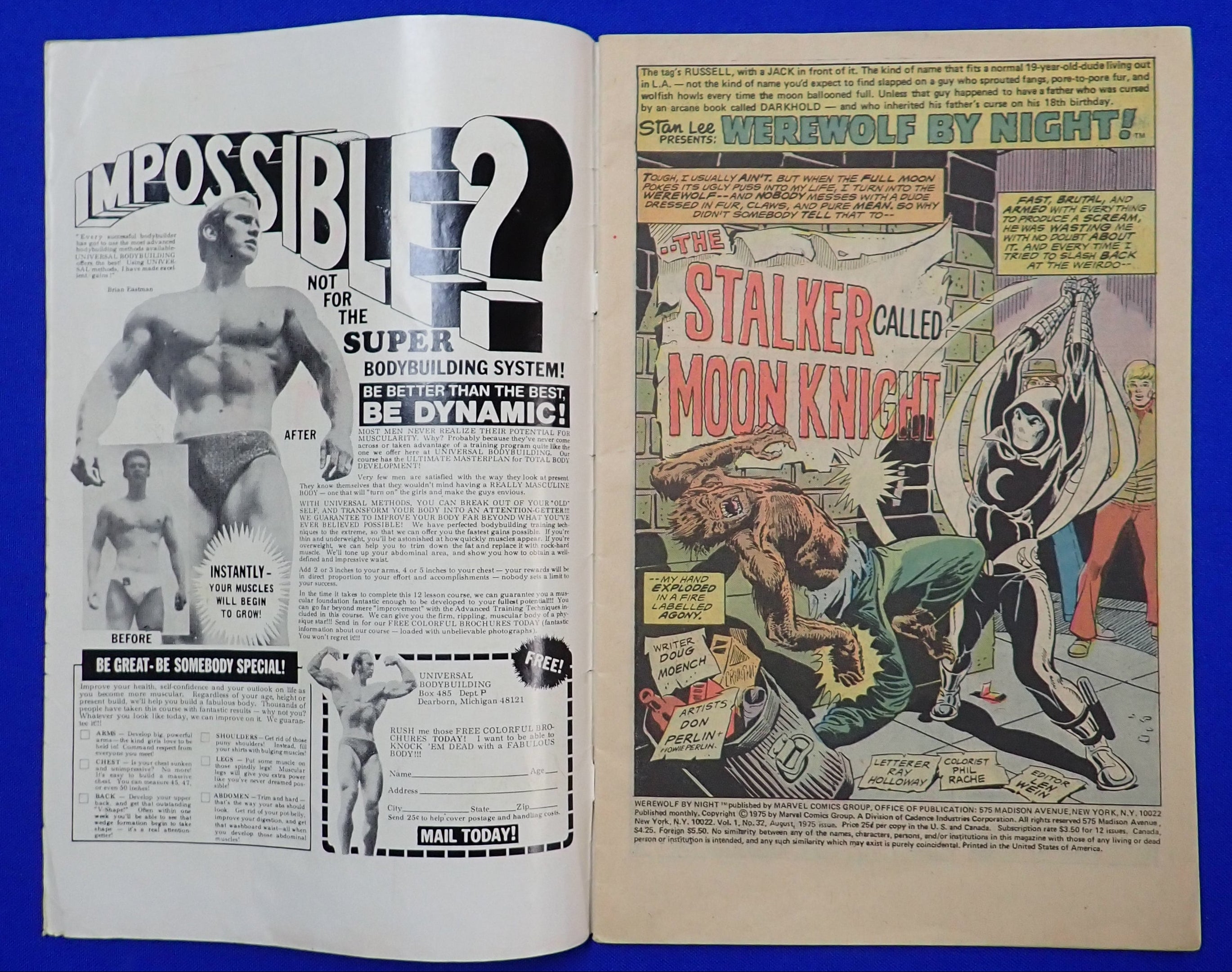 Werewolf By Night #32 (1975) - VG/FN (5.0) - 1st Moon Knight