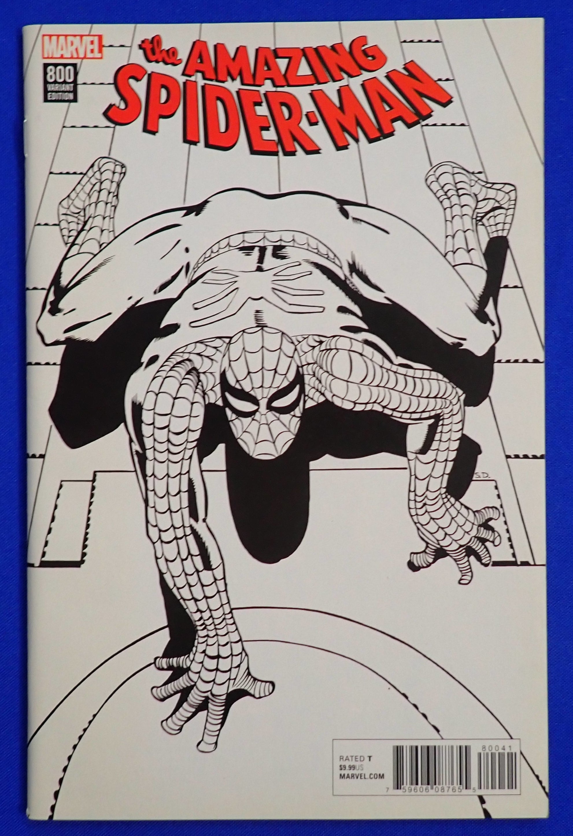 Amazing Spider-Man #800 (2018) - VF+ (8.5) - 1:1000 Ditko Sketch Variant
