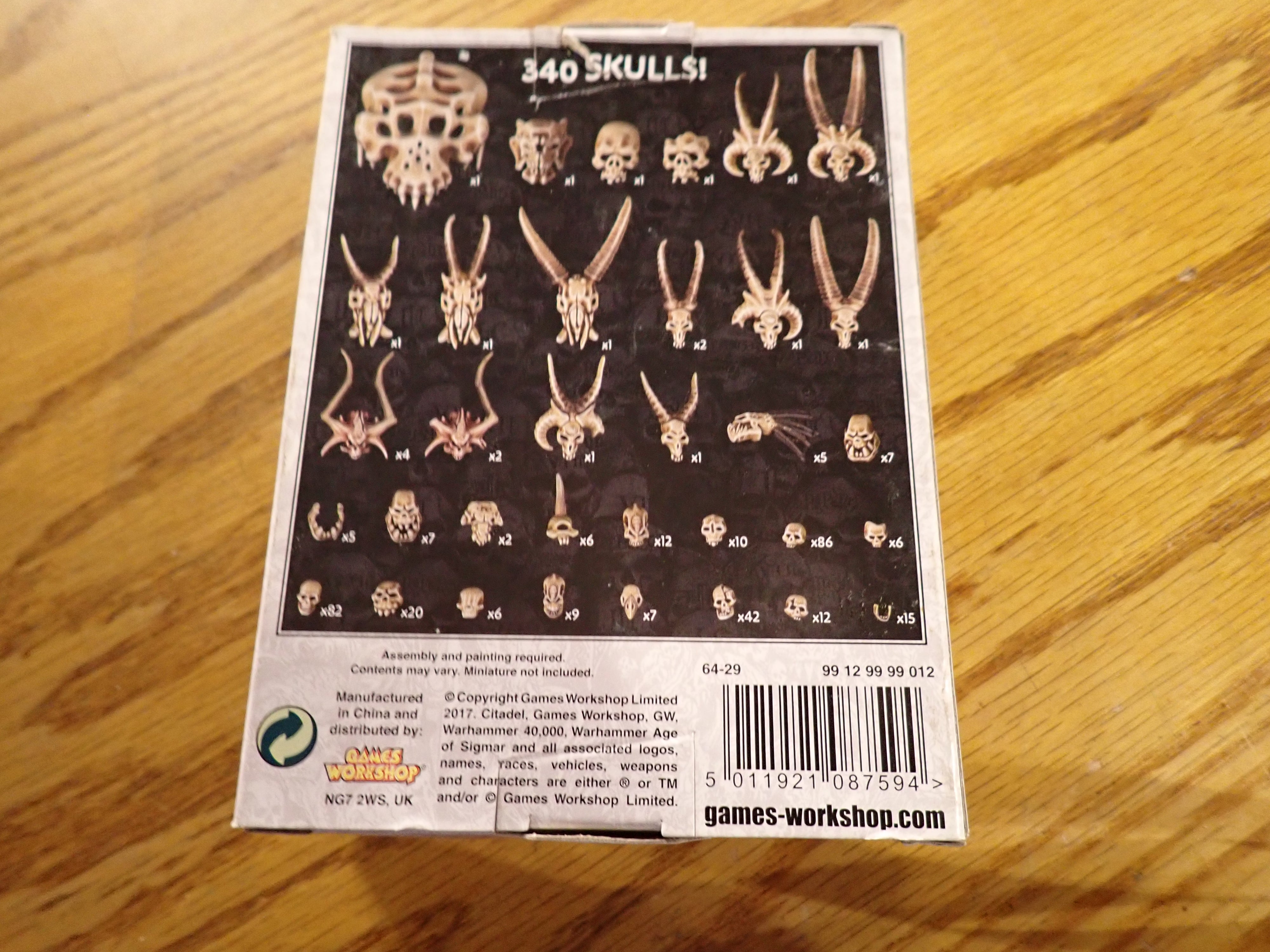 Citadel Skulls(Model kit)