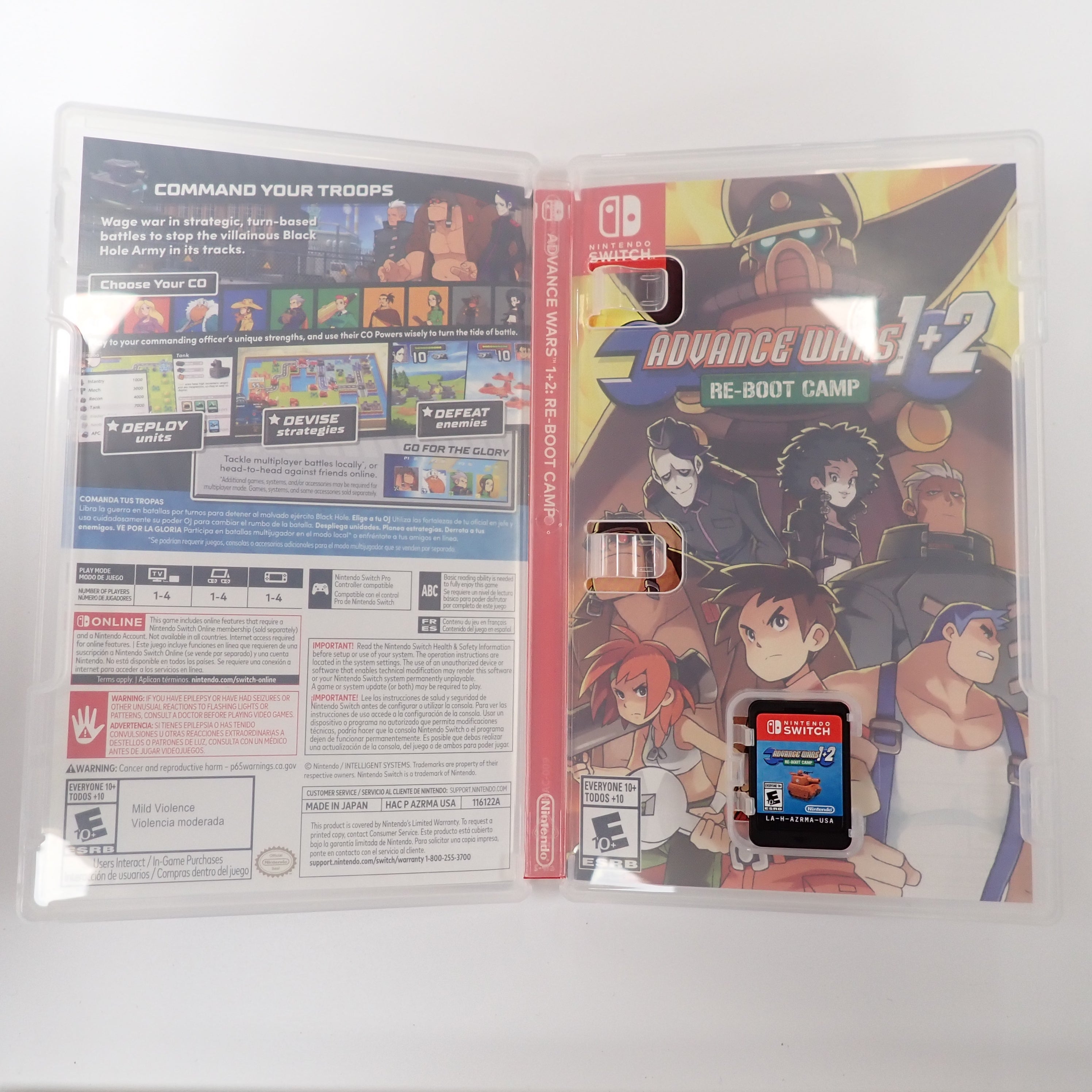 Advance Wars 1+2 Re-Boot Camp - Switch