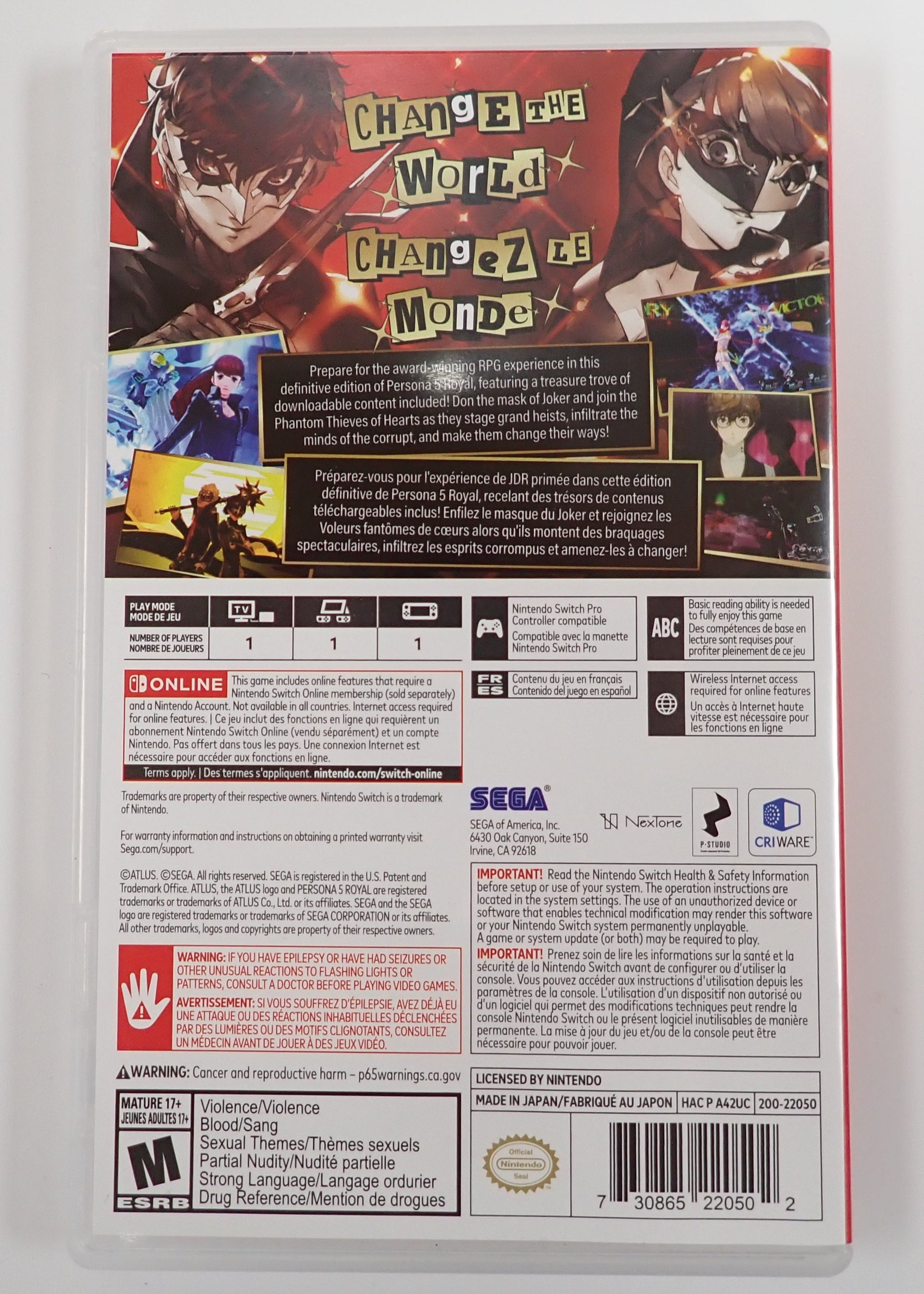 Persona 5 Royal - Switch