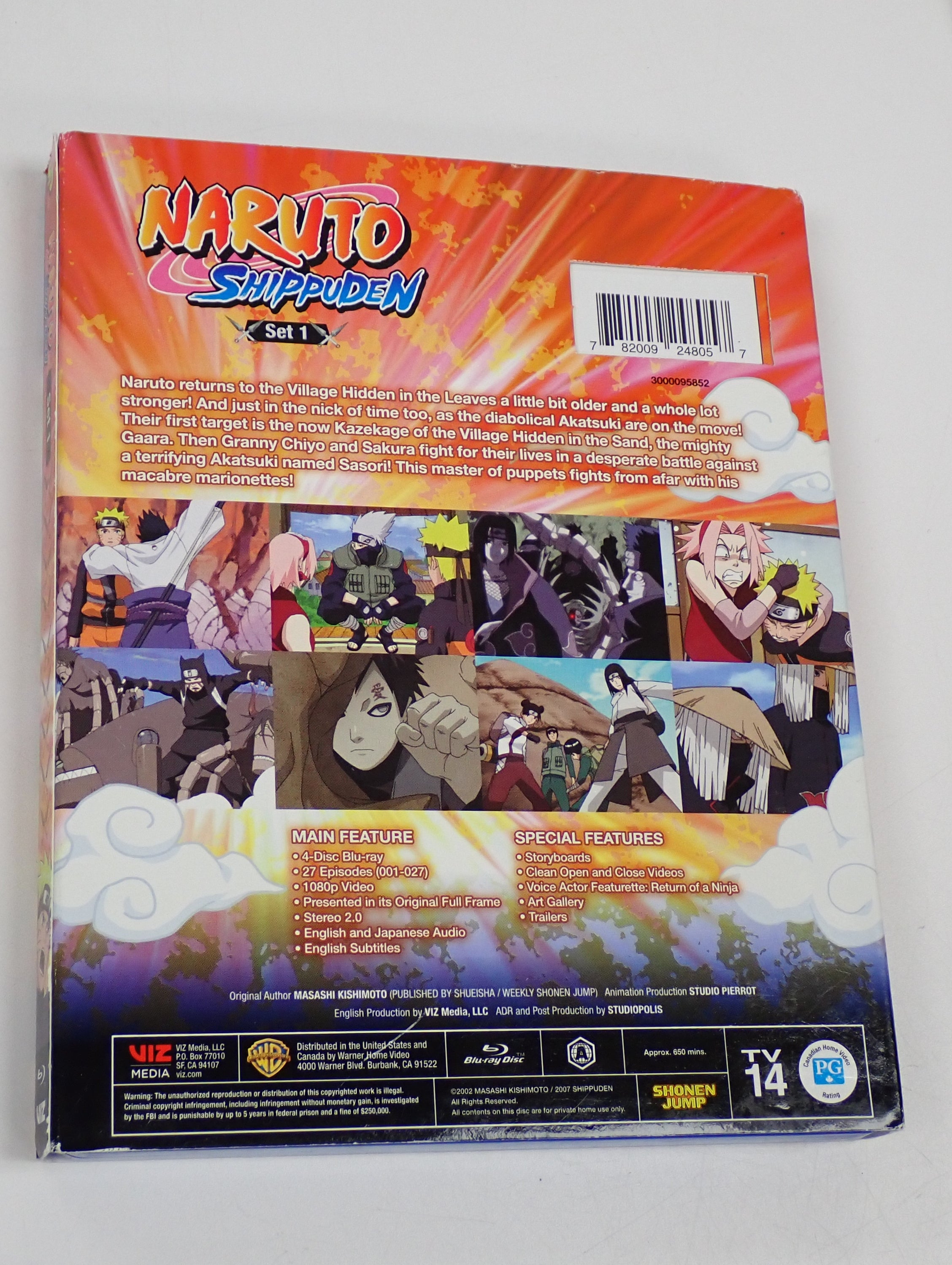 Naruto Shippuden (Set 1) - Blu-Ray [Pre-Owned]