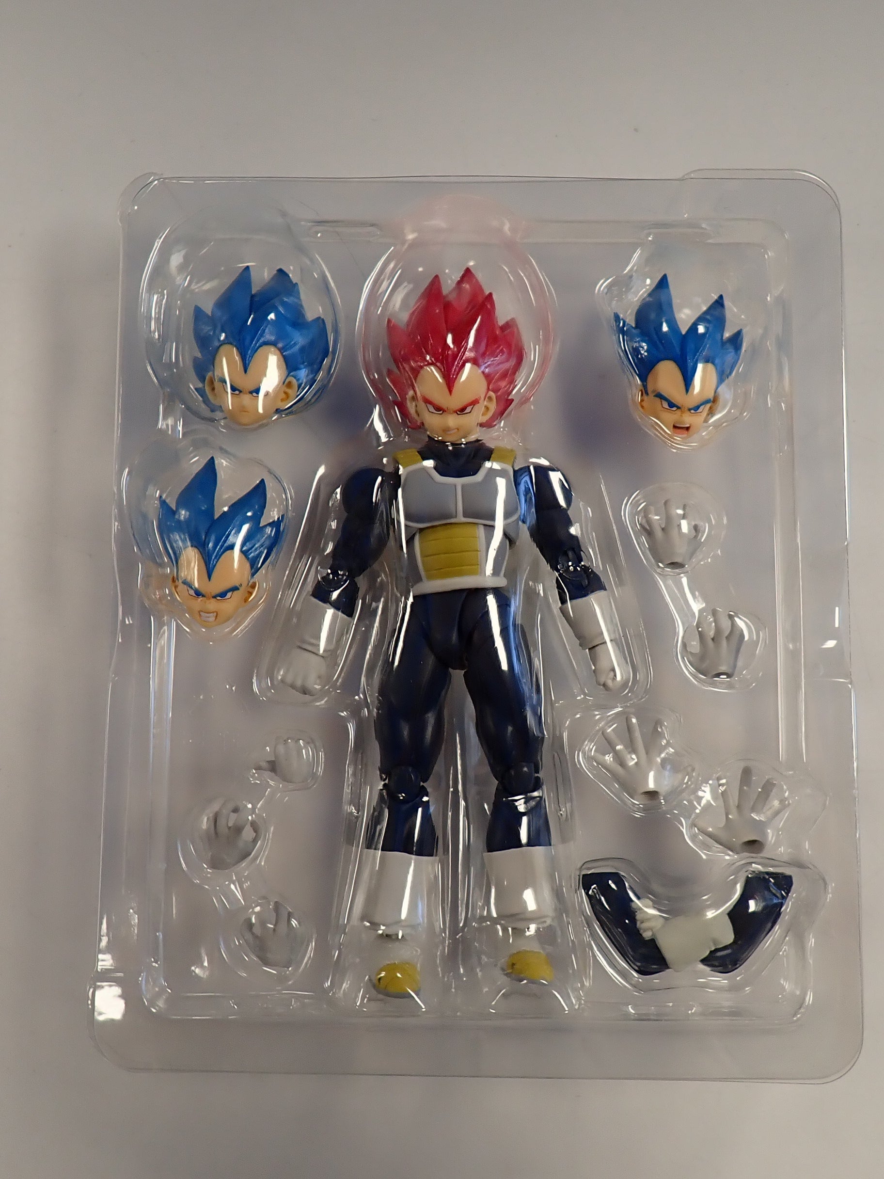 Super Saiyan God Vegeta (Red Hair) - S.H. Figuarts [Pre-Owned]