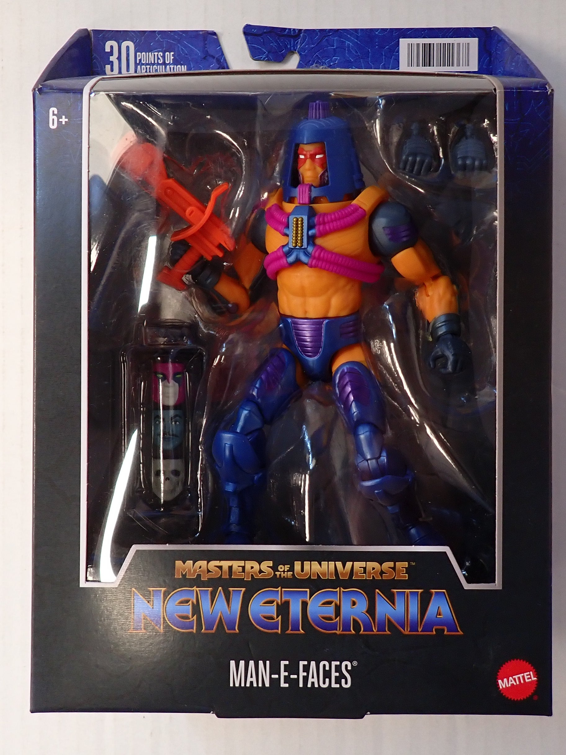 Man-E-Faces - Masters of the Universe Masterverse New Eternia Mattel [Pre-Owned]