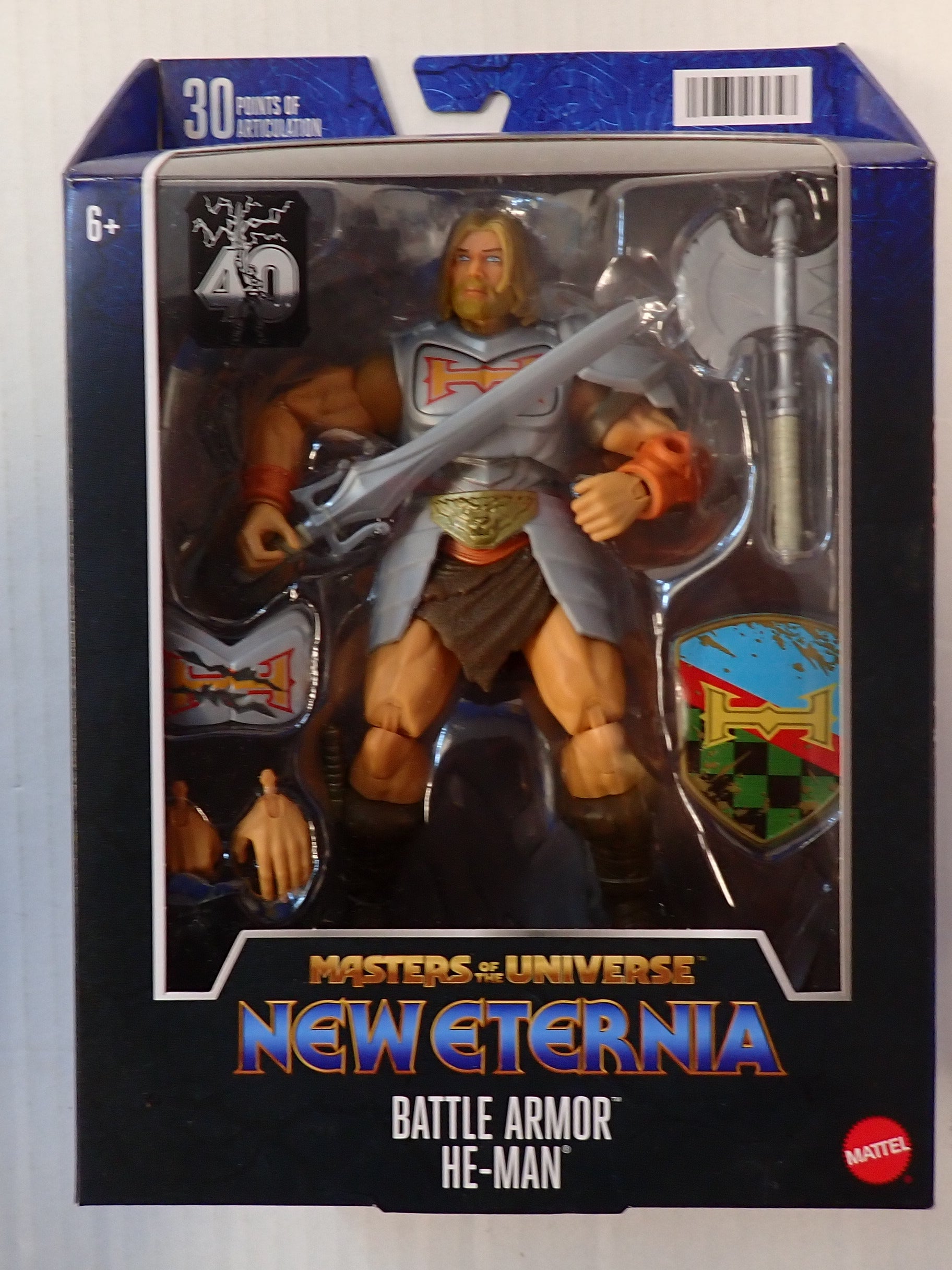Battle Armor He-Man - Masters of the Universe Masterverse New Eternia Mattel [Pre-Owned]