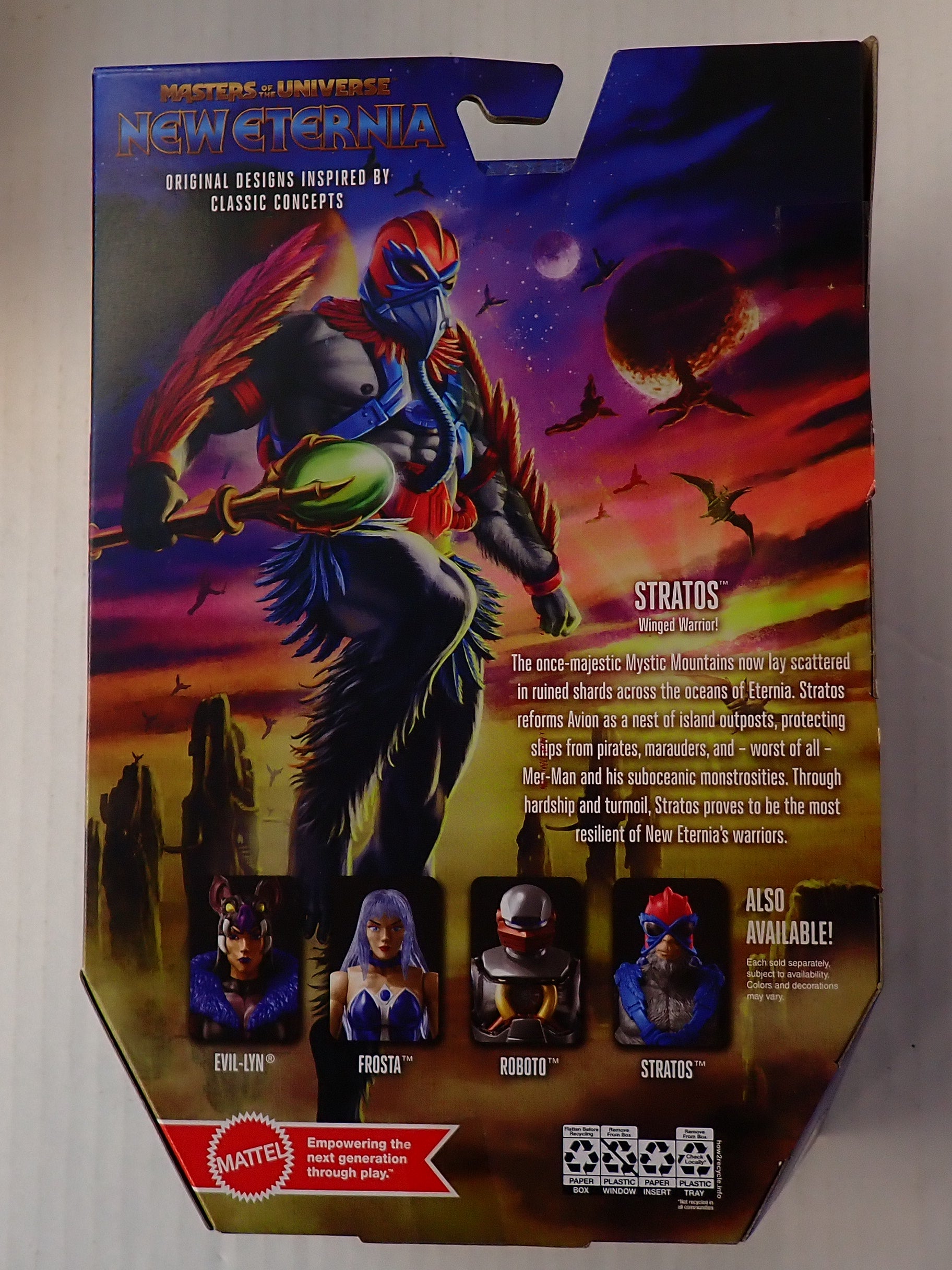 Stratos - Masters of the Universe Masterverse New Eternia Mattel [Pre-Owned]