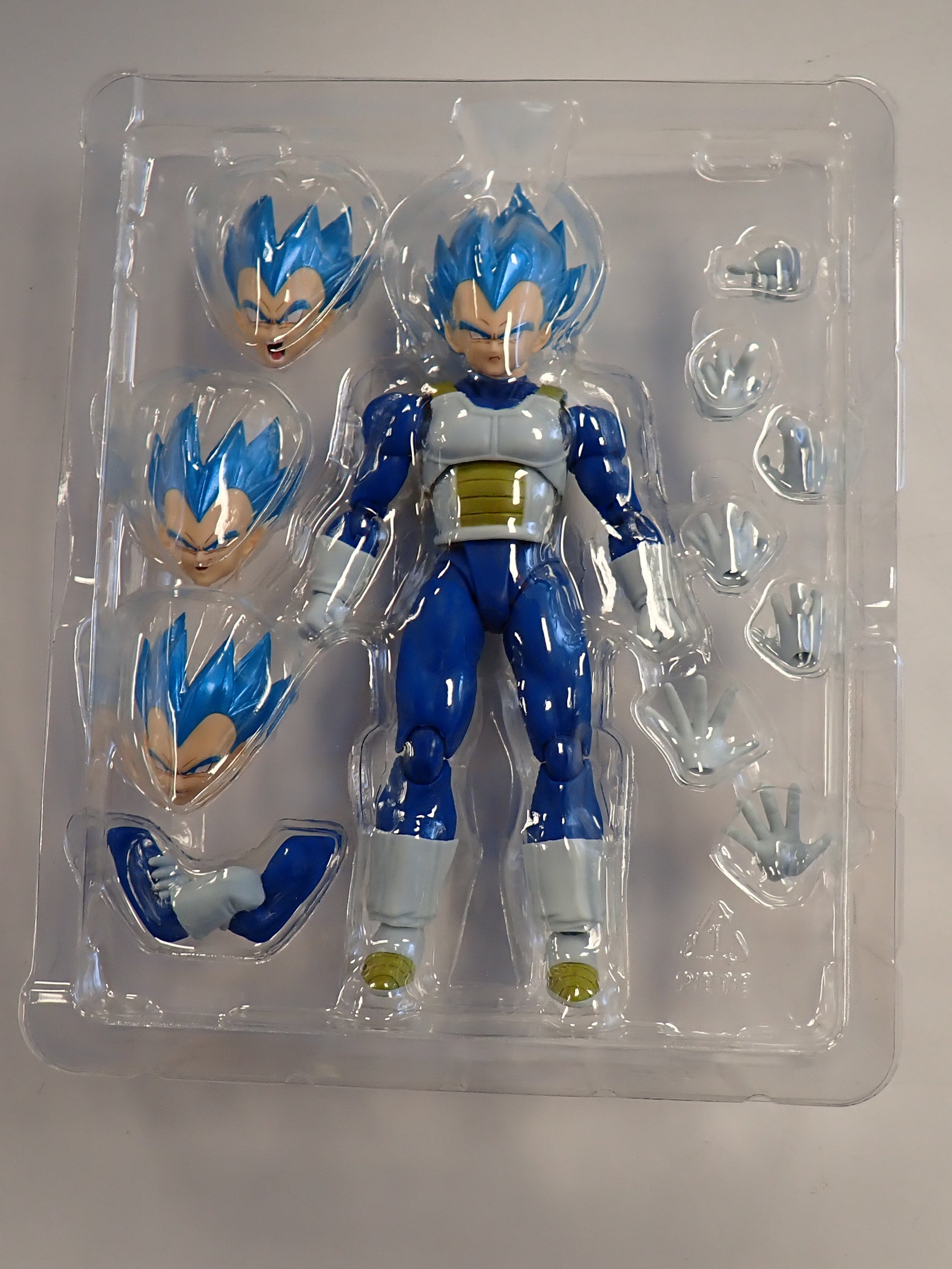 Super Saiyan God Super Saiyan Vegeta Unwavering Saiyan Pride - S.H.Figuarts [Pre-Owned]