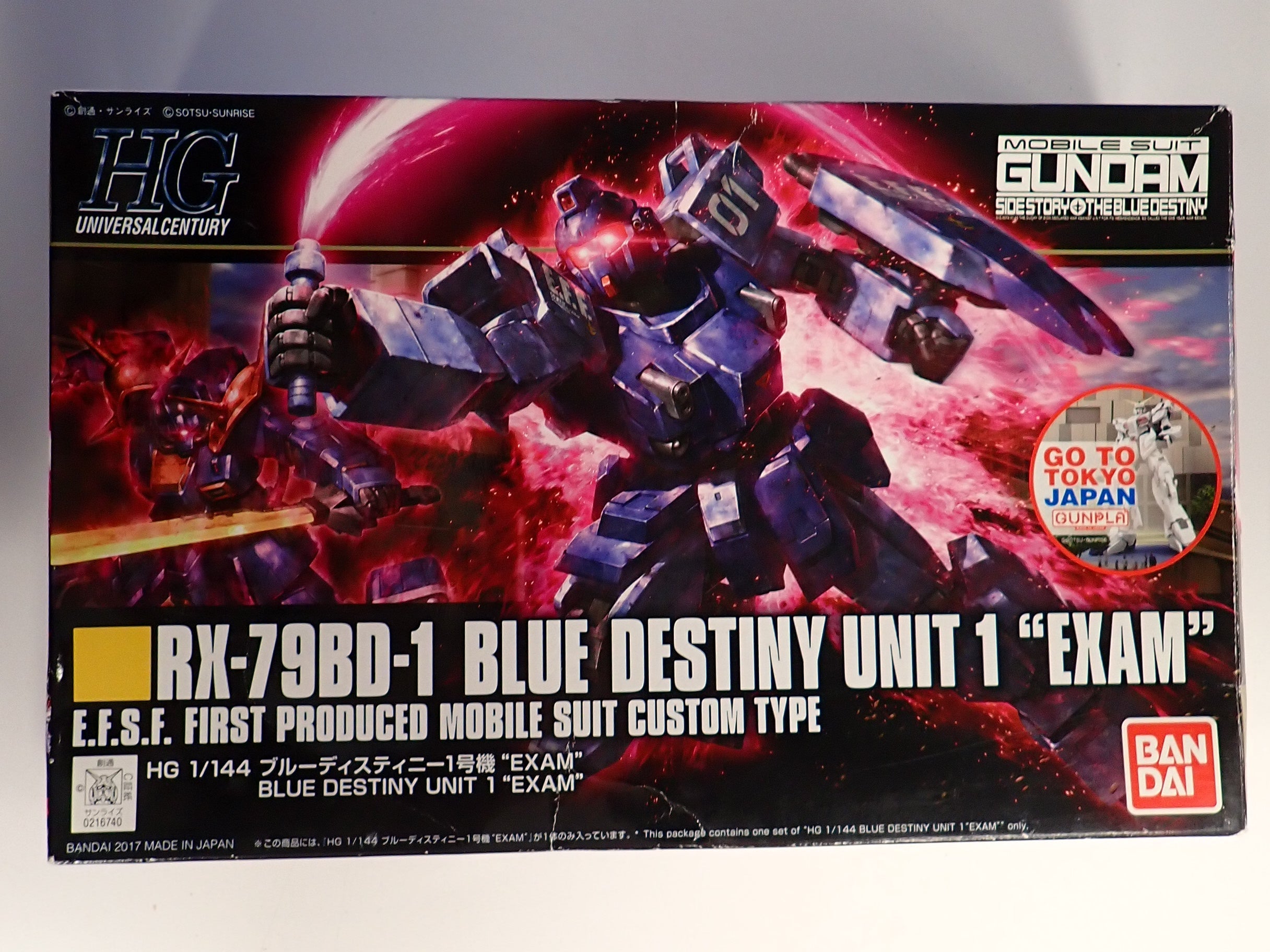 HG RX-79BD-1 Blue Destiny Unit 1 Exam [Pre-Owned]