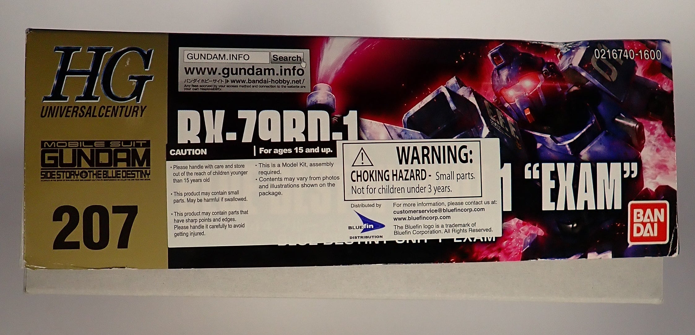 HG RX-79BD-1 Blue Destiny Unit 1 Exam [Pre-Owned]