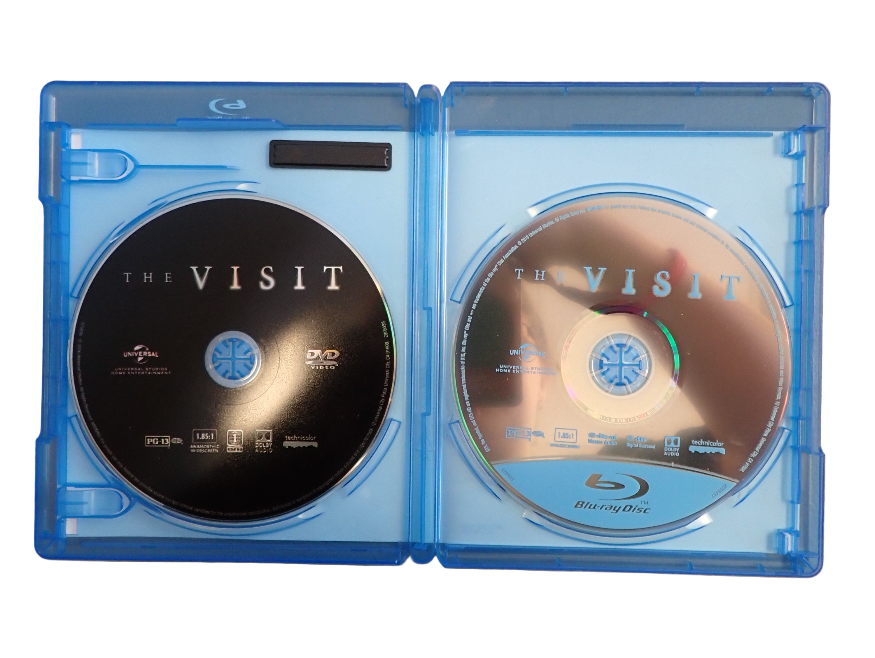 The Visit (Blu-ray/DVD, 2016, 2-Disc Set, Includes Digital Copy UltraViolet) (Pre-Owned)