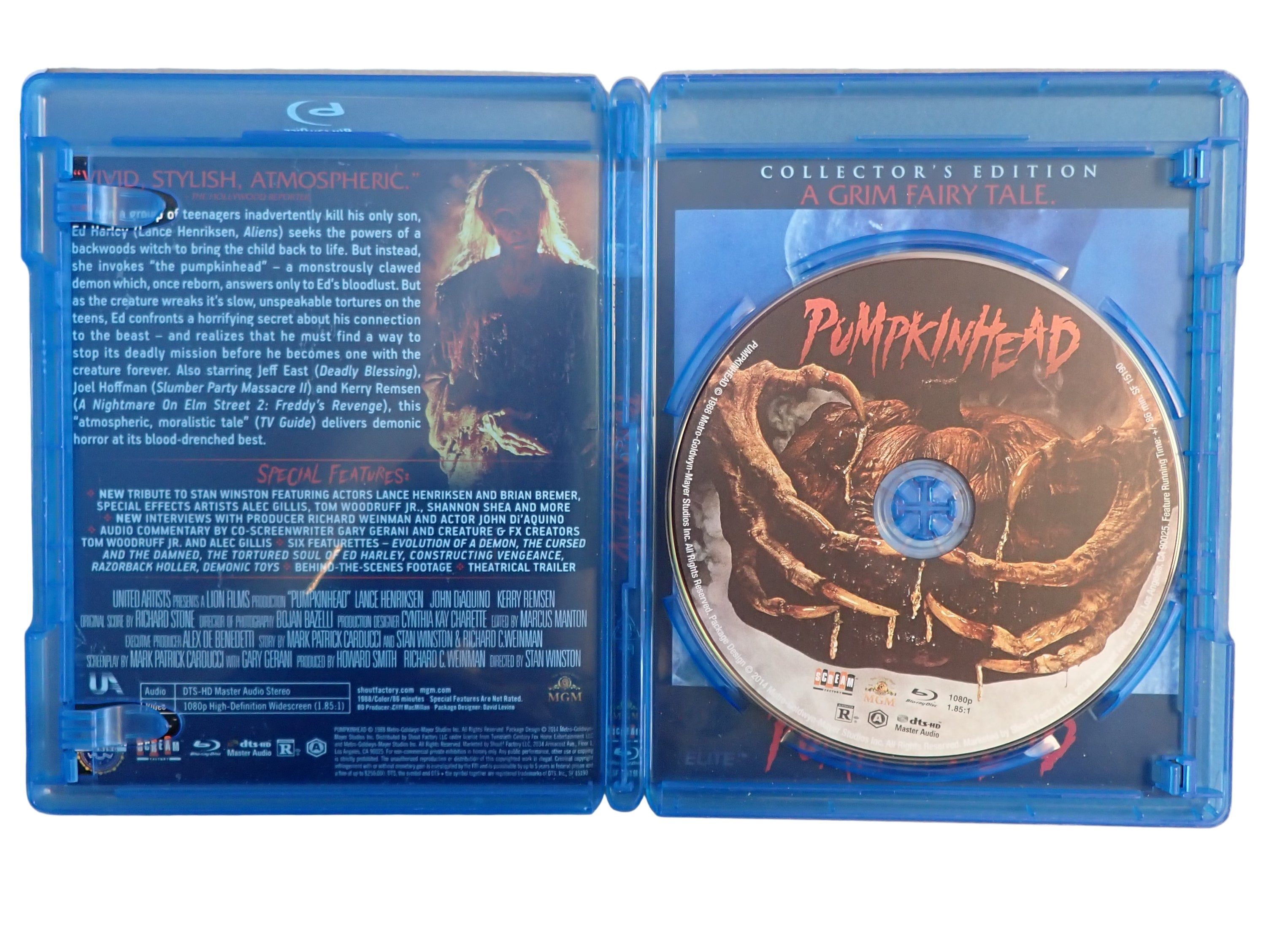 Pumpkinhead (Collector's Edition) (Blu-ray, 1988)  (Pre-owned)