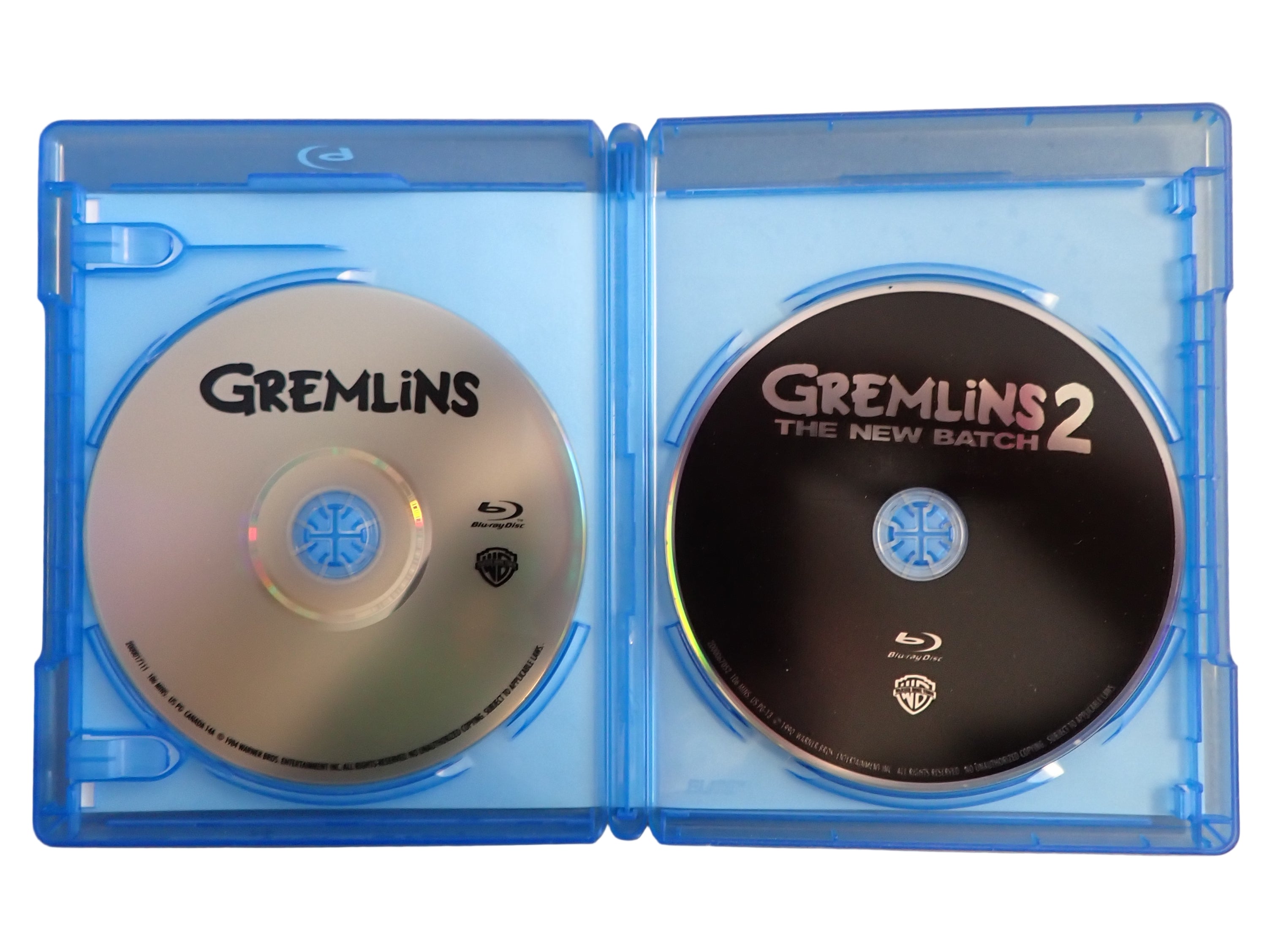 Gremlins + Gremlins 2 The New Batch Film Collection (Blu-ray, 2018) (Pre-owned)