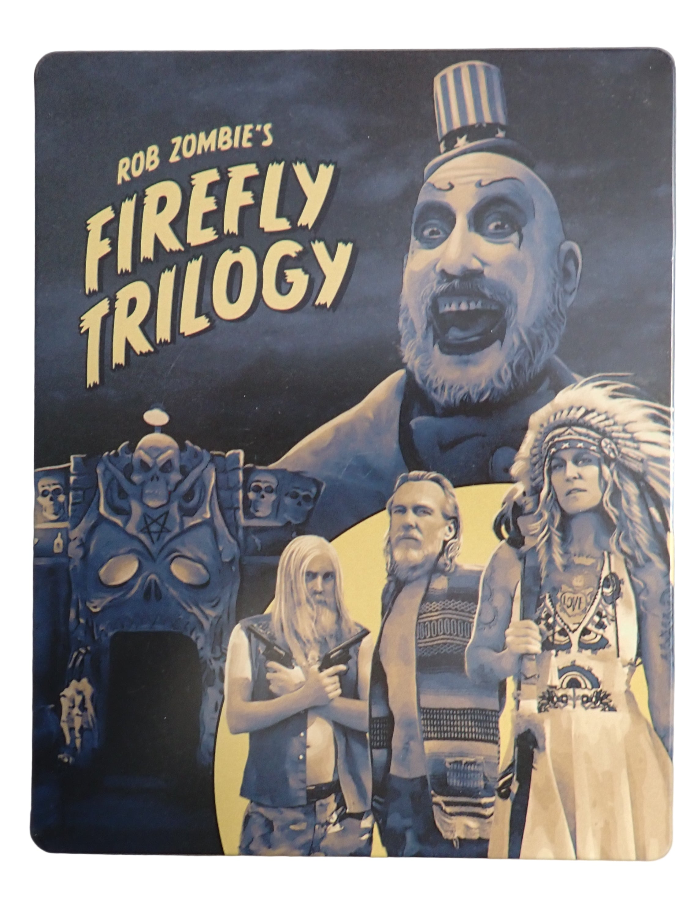 Firefly Trilogy (Blu-ray 2023) STEELBOOK Corpses + 3 From Hell + Devils Rejects (Pre-owned)