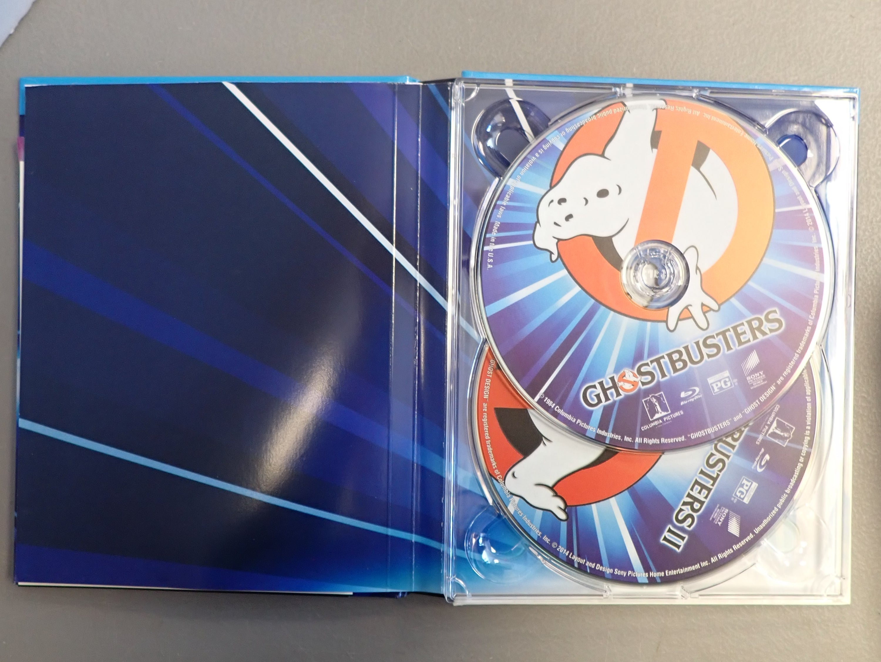Ghostbusters 1 & 2 Blu-ray Collector's Edition Remastered  (Pre-owned)