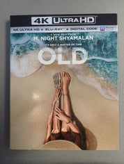 Old (4k Ultra HD + Blu-Ray + Digital, 2021) New With Slip M. Night Shyamalan (Pre-owned)