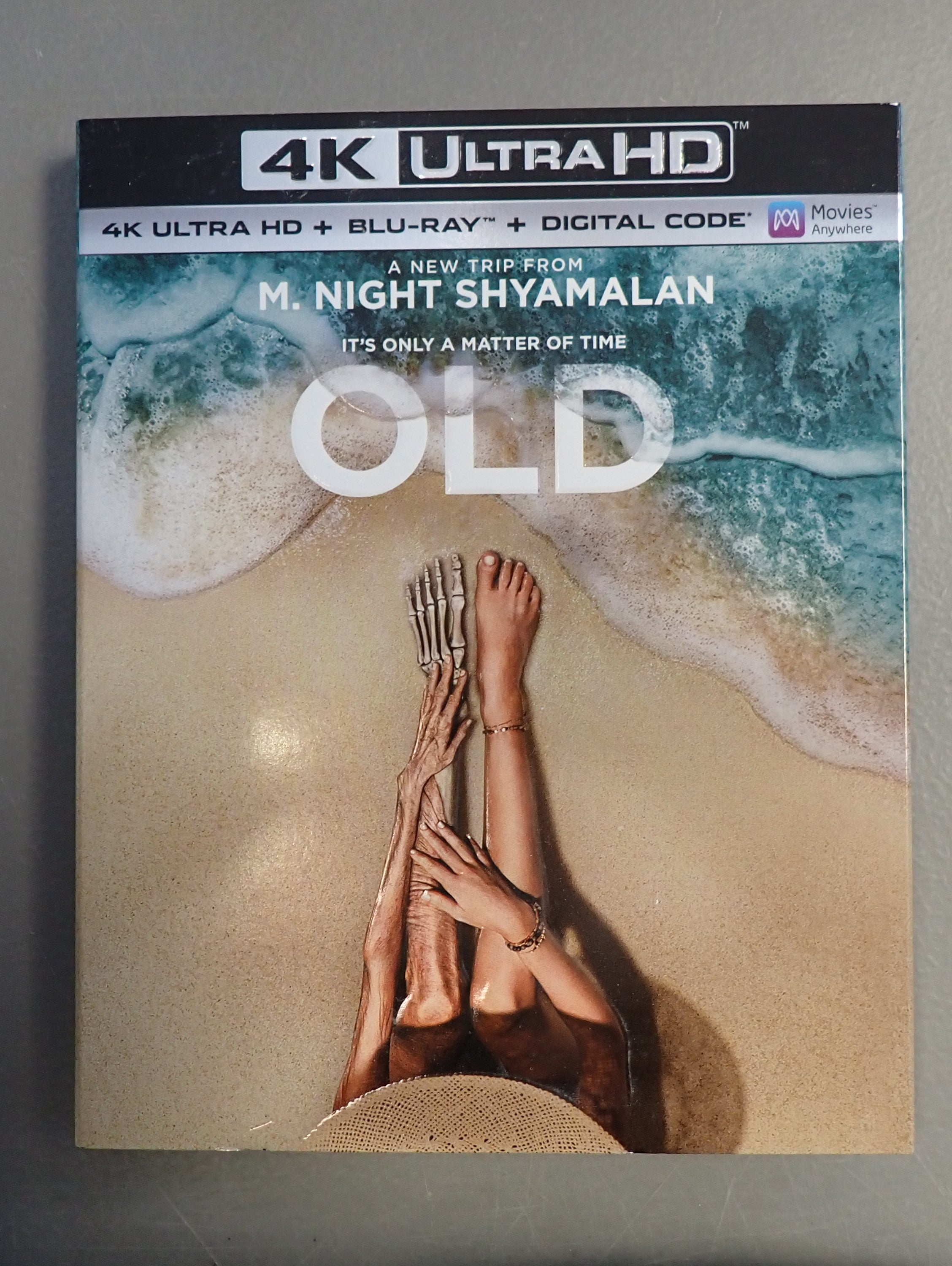Old (4k Ultra HD + Blu-Ray + Digital, 2021) New With Slip M. Night Shyamalan (Pre-owned)