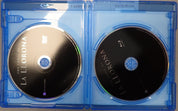 Blu-ray case of 'La Llorona' with two discs and a digital movie code card on a gray surface.