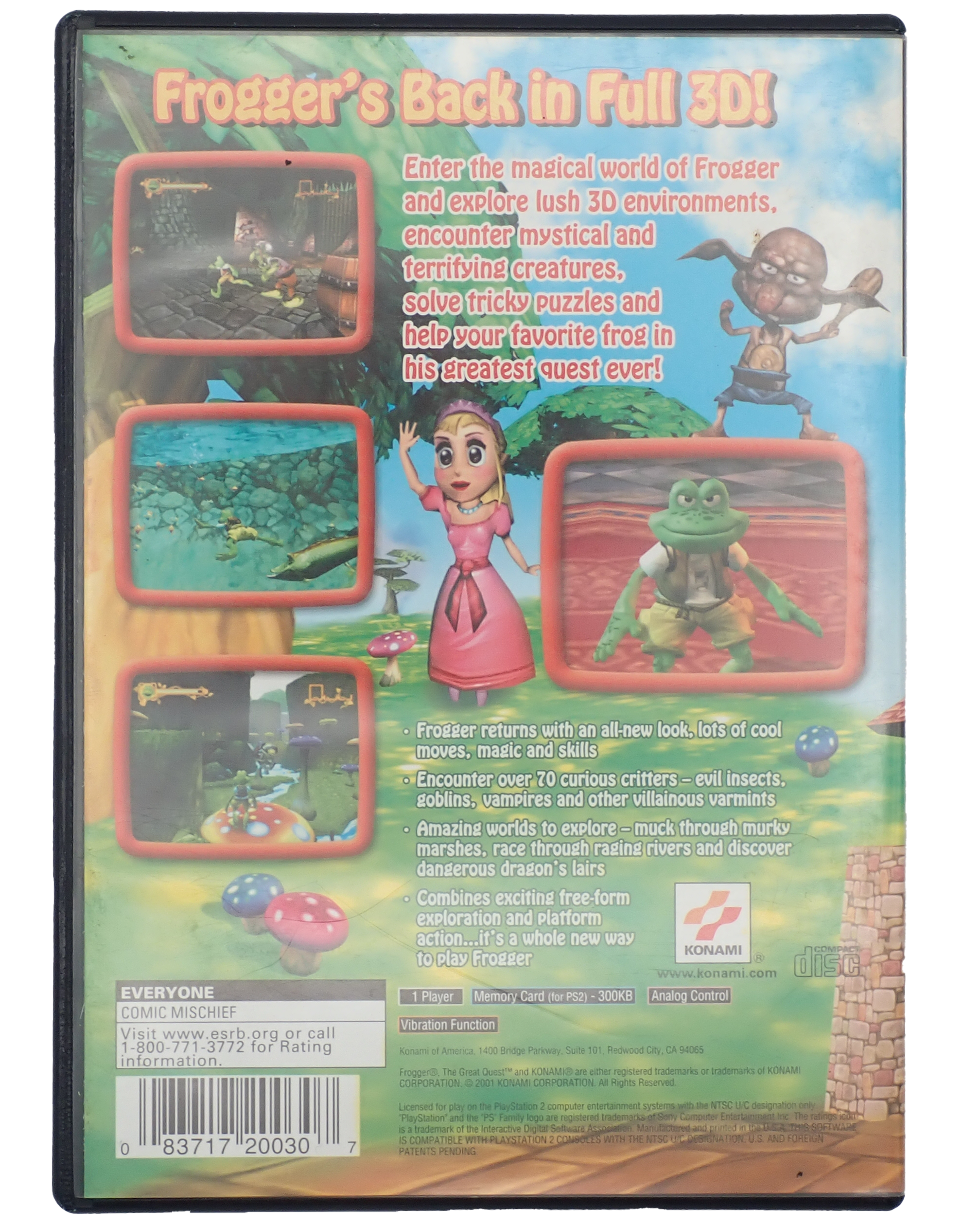Frogger The Great Quest - PS2