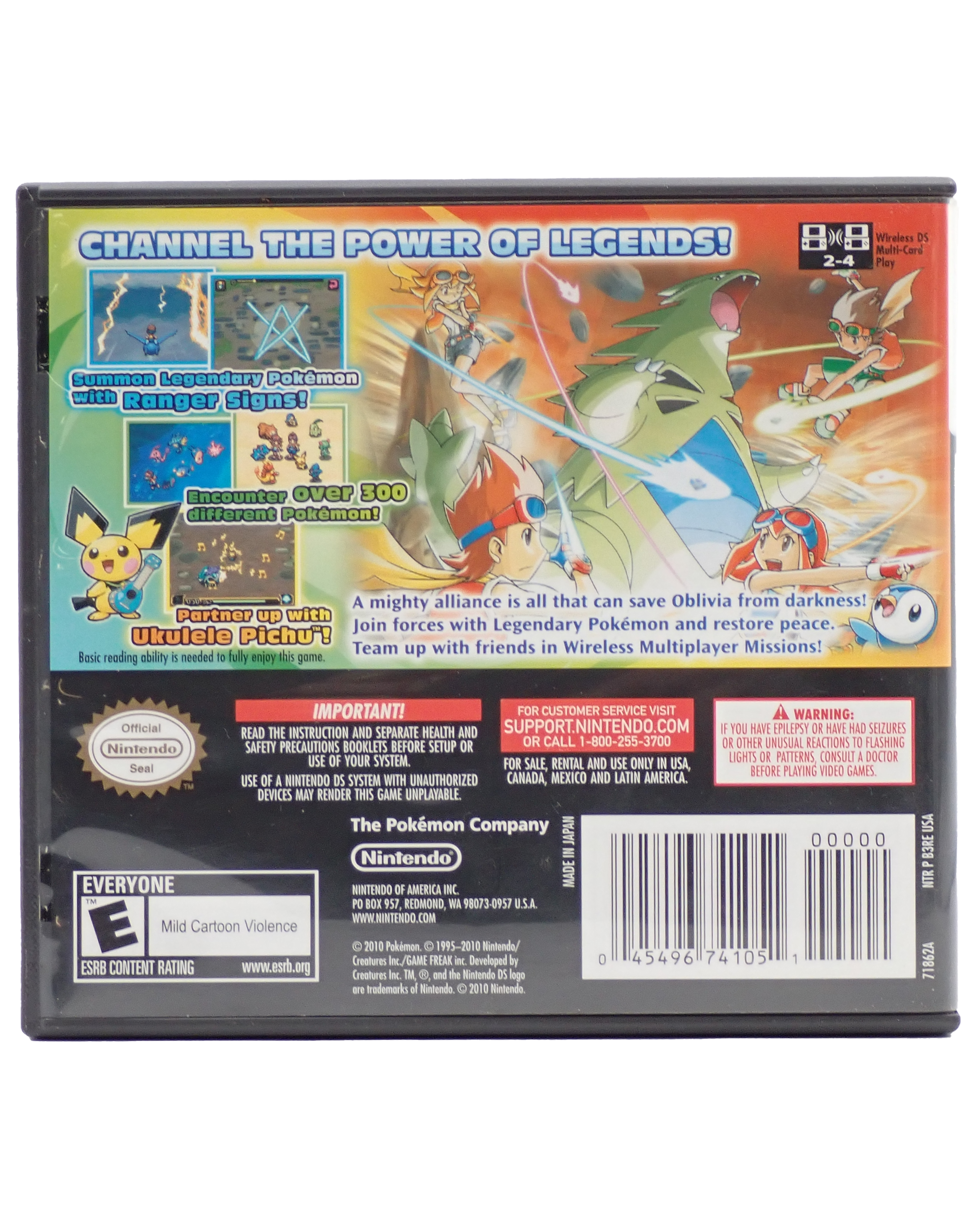 Pokémon Ranger Guardian Signs - DS